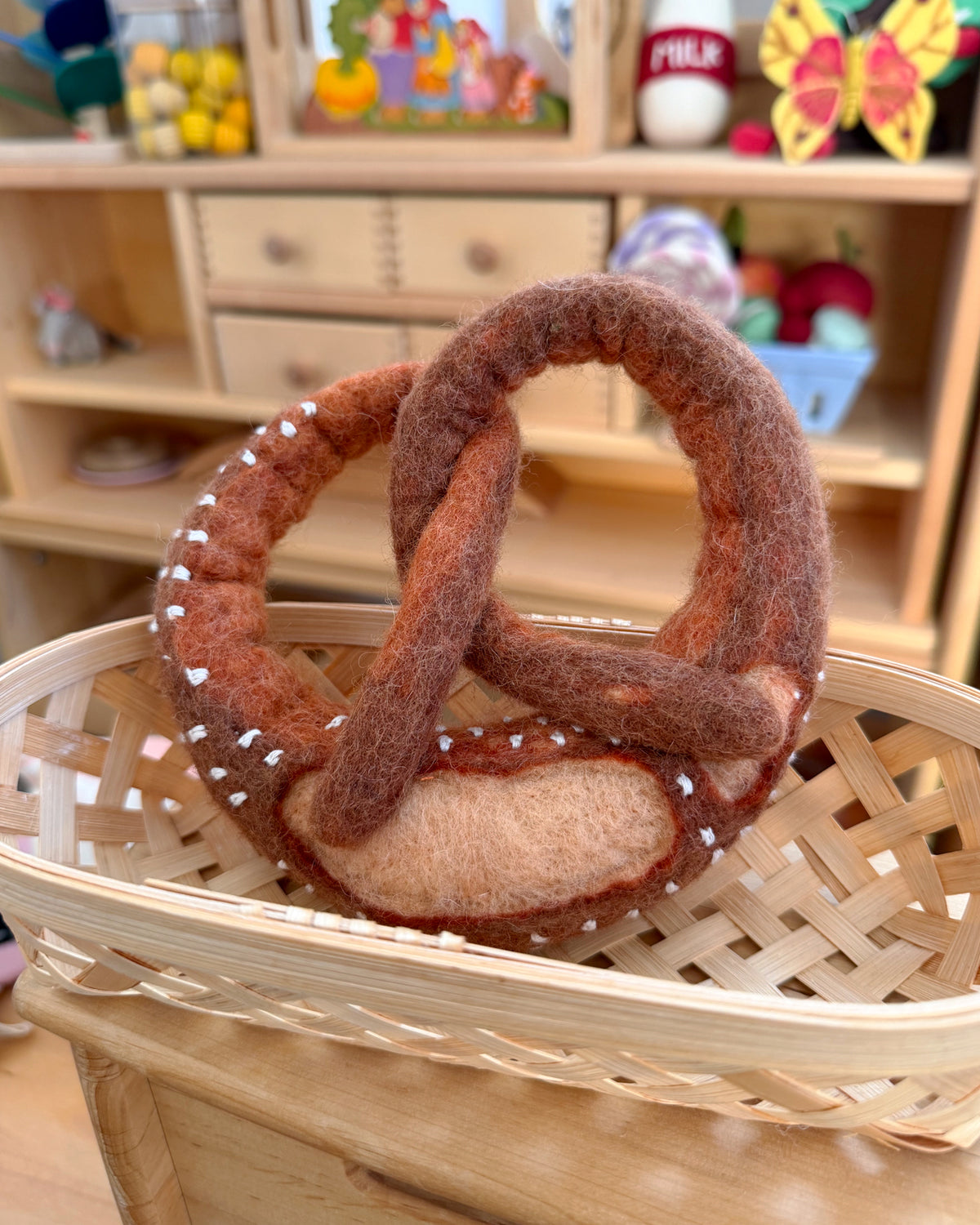 Felt Large Pretzel