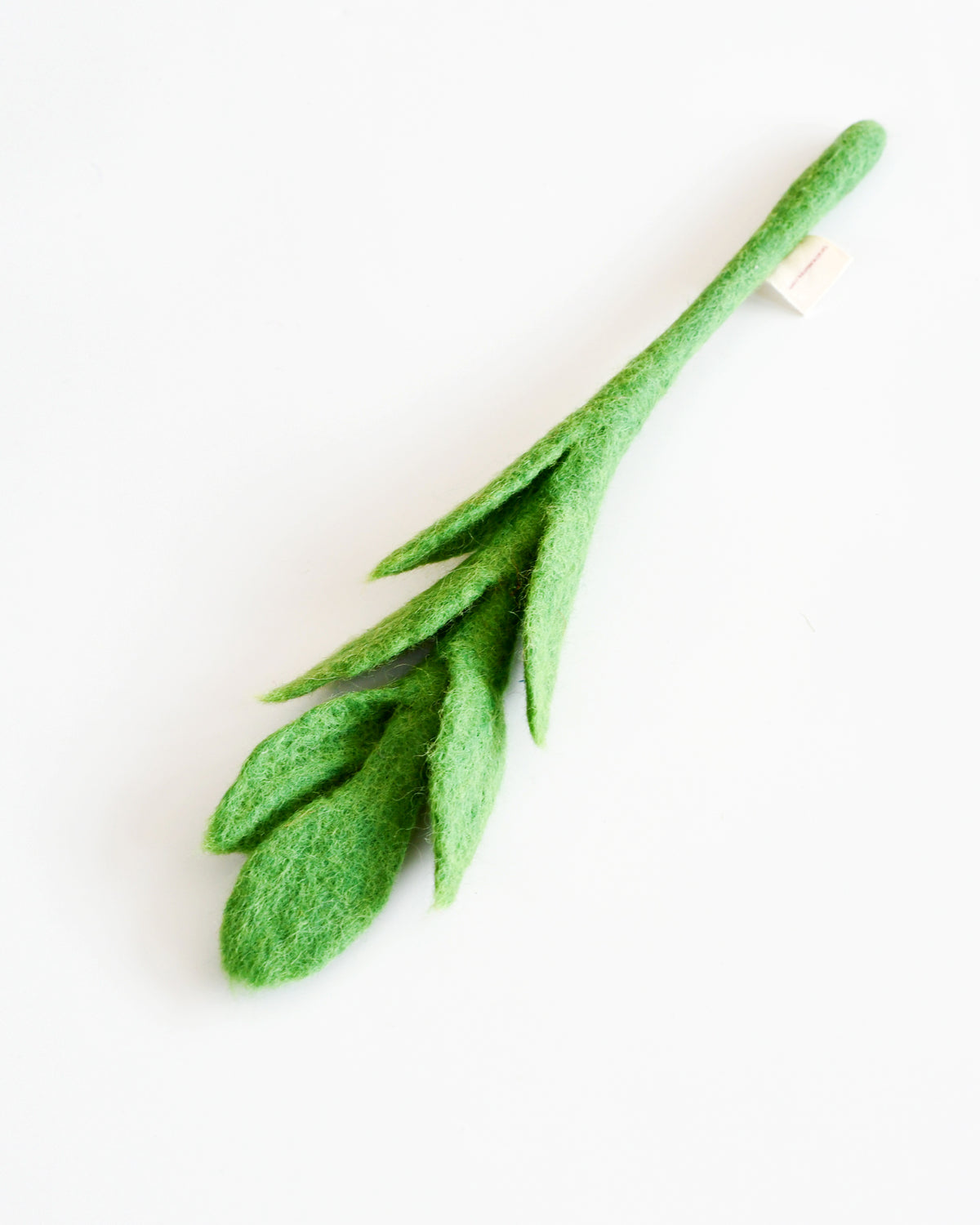 Felt Green Leaf Stem