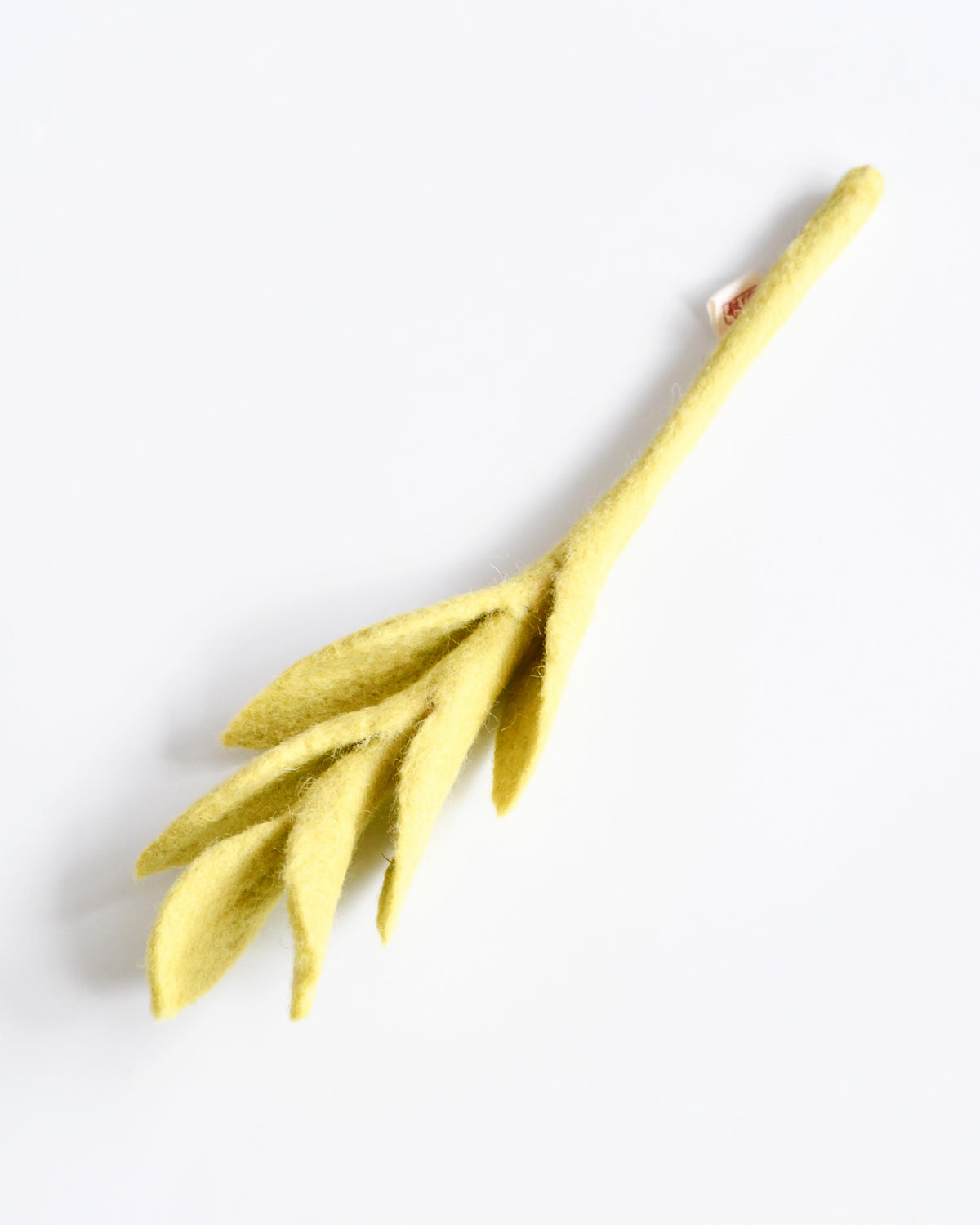 Felt Light Green Leaf Stem