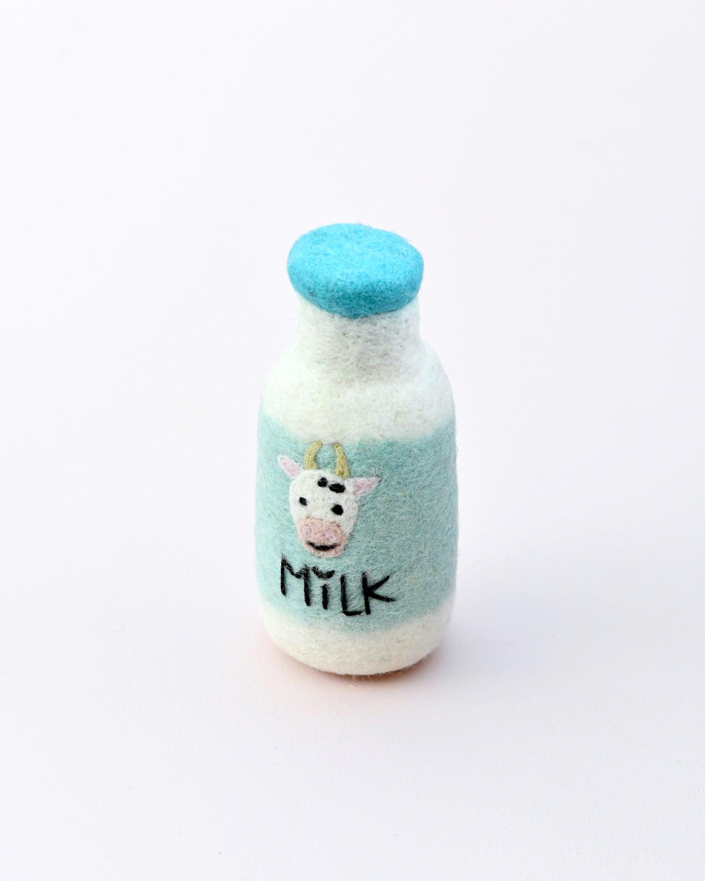 Felt Milk Bottle - Tara Treasures