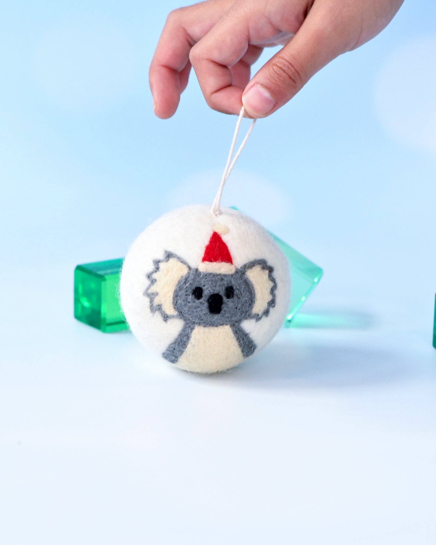 Felt Christmas Bauble Ornament - Koala
