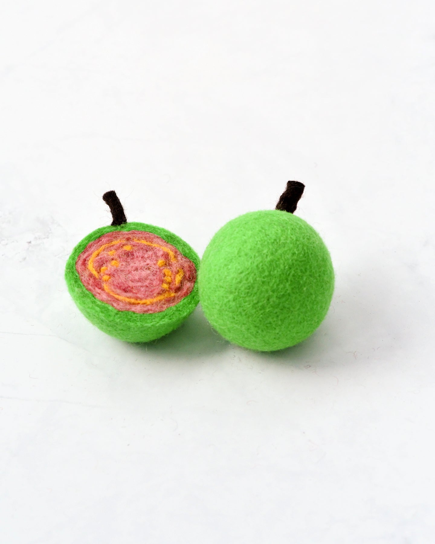 Felt Pink Guava Fruit (Set of 2)