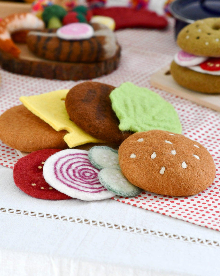 Felt Burger Stack – Tara Treasures