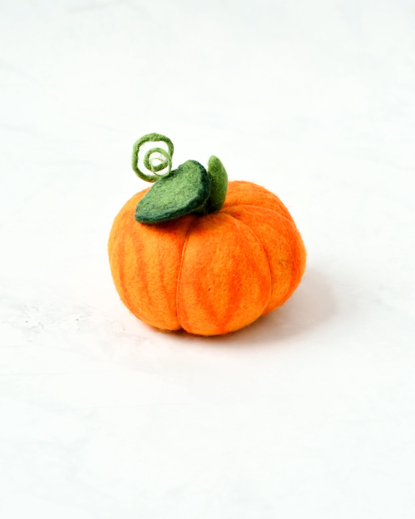 Felt Orange Pumpkin