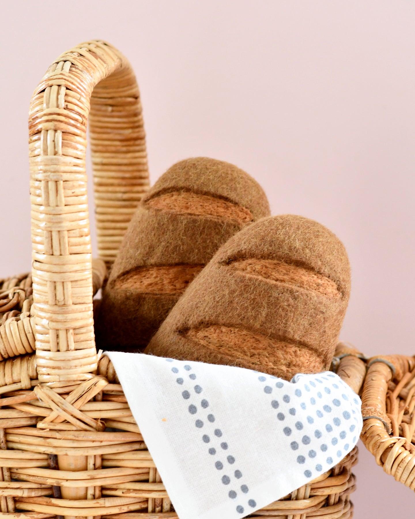 Felt Rye Bread - Tara Treasures