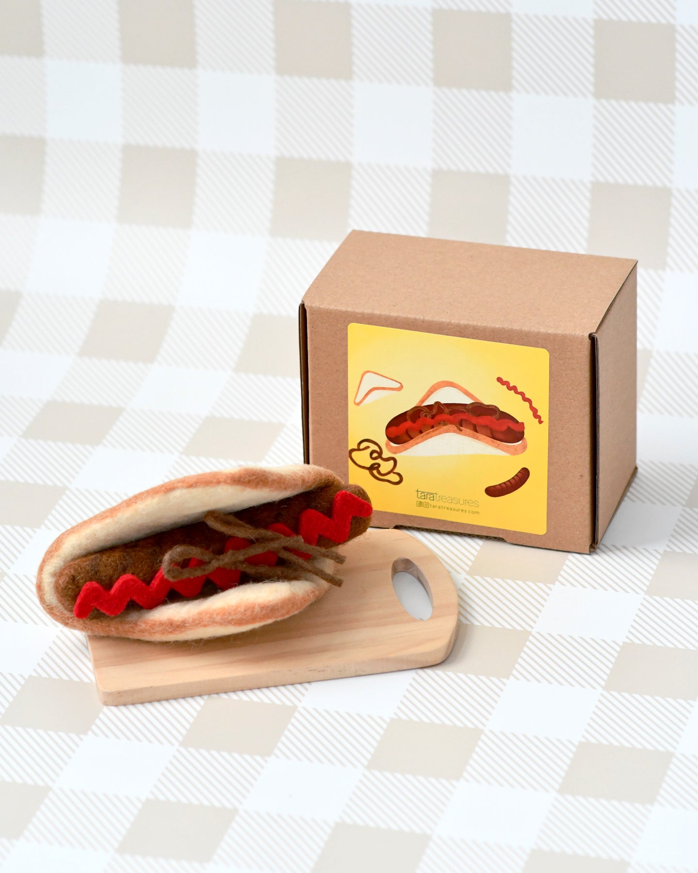 Felt Snag Sausage Sizzle Set