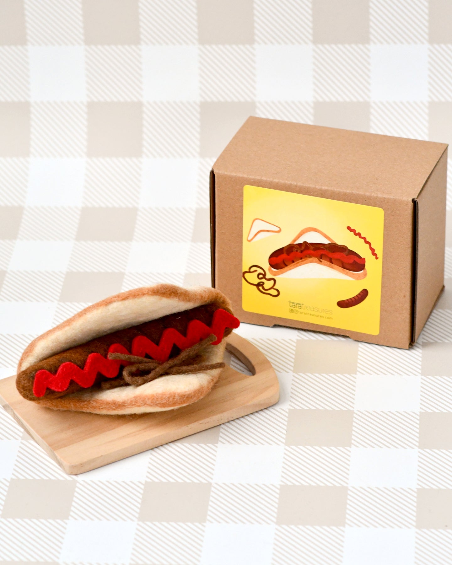 Felt Snag Sausage Sizzle Set