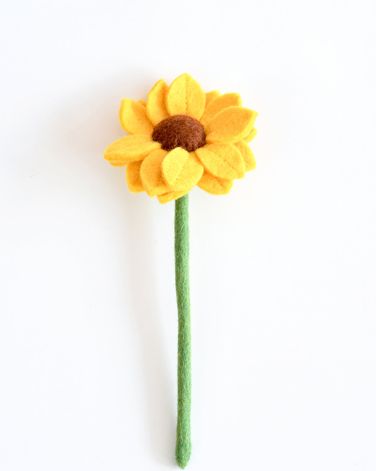 Felt Small Sunflower Flower