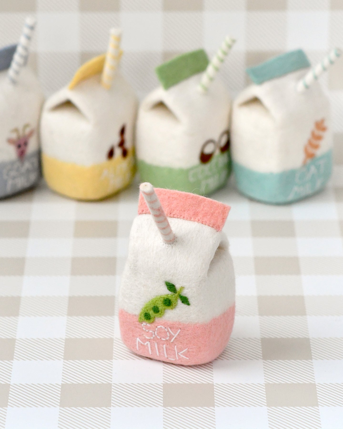 Felt Soy Milk Packet