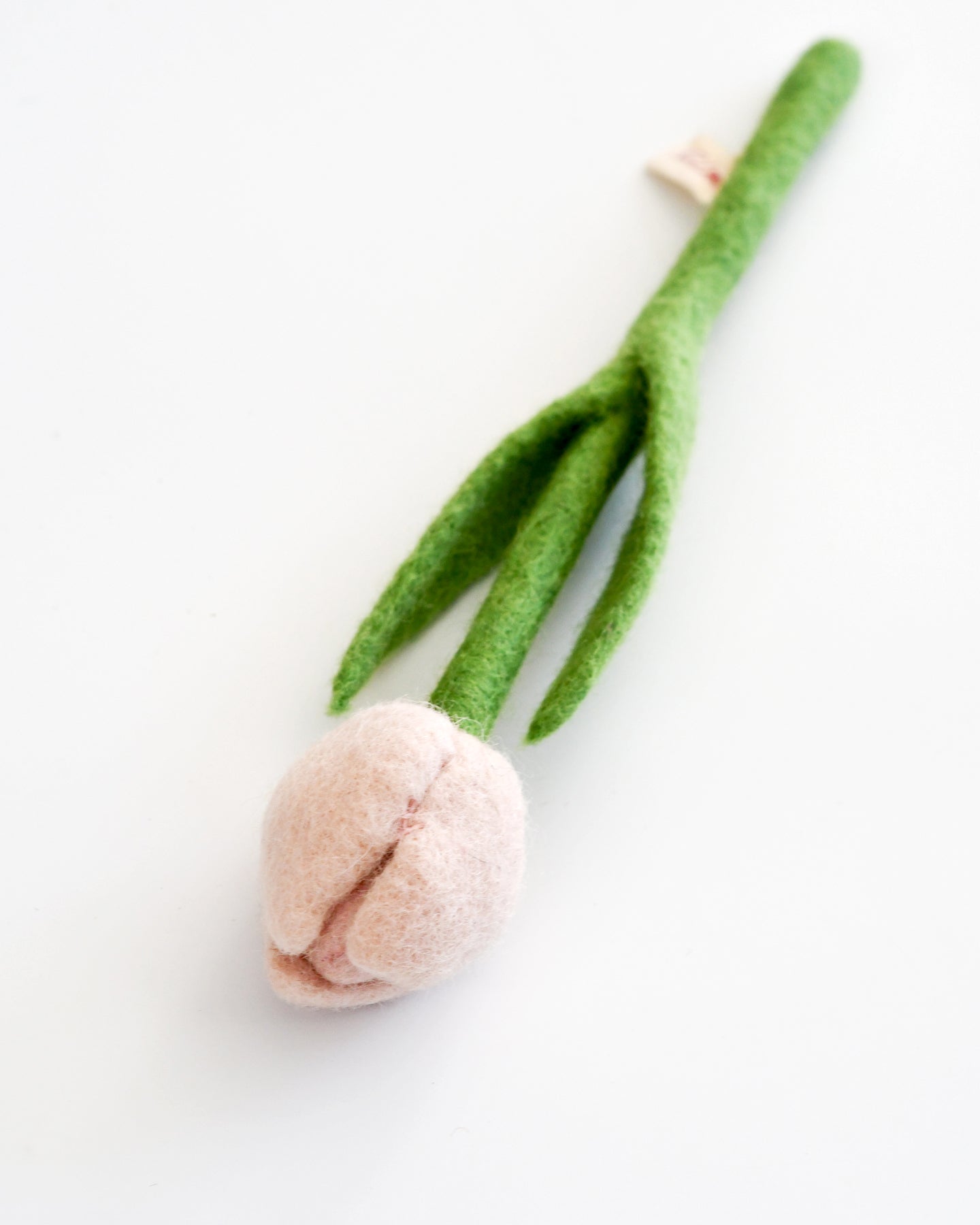 Felt Light Pink Tulip Flower