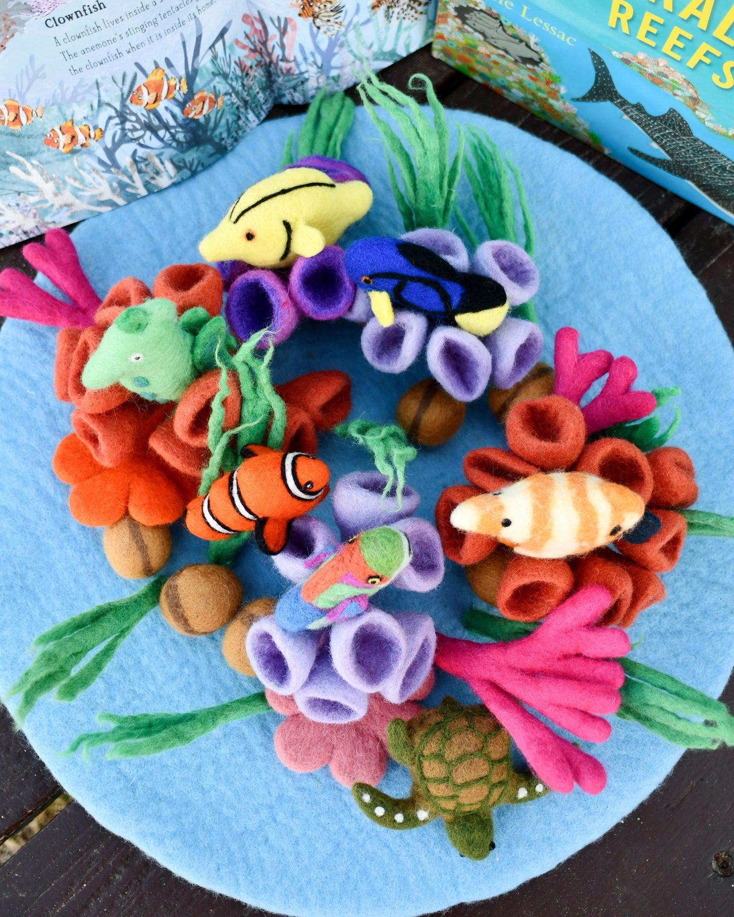 Coral Reef Play Mat Playscape - Tara Treasures