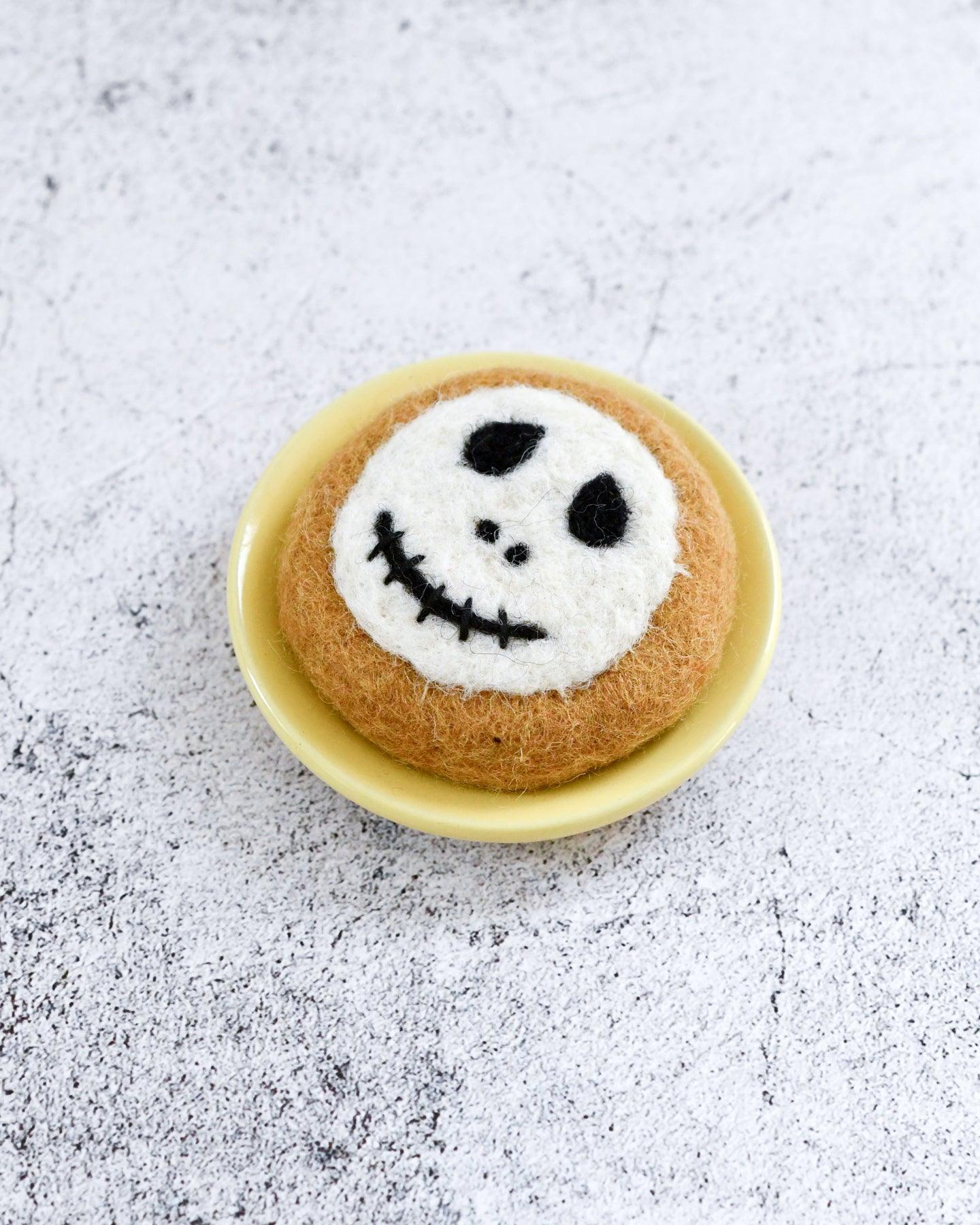 Felt Halloween Spooky Ghost Cookie - Tara Treasures