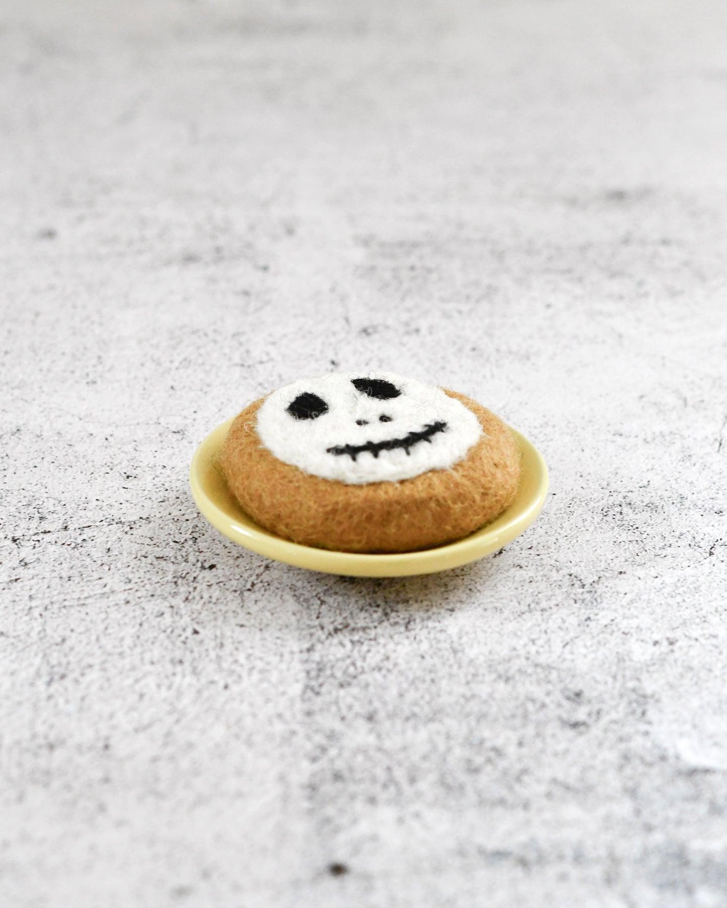 Felt Halloween Spooky Ghost Cookie - Tara Treasures