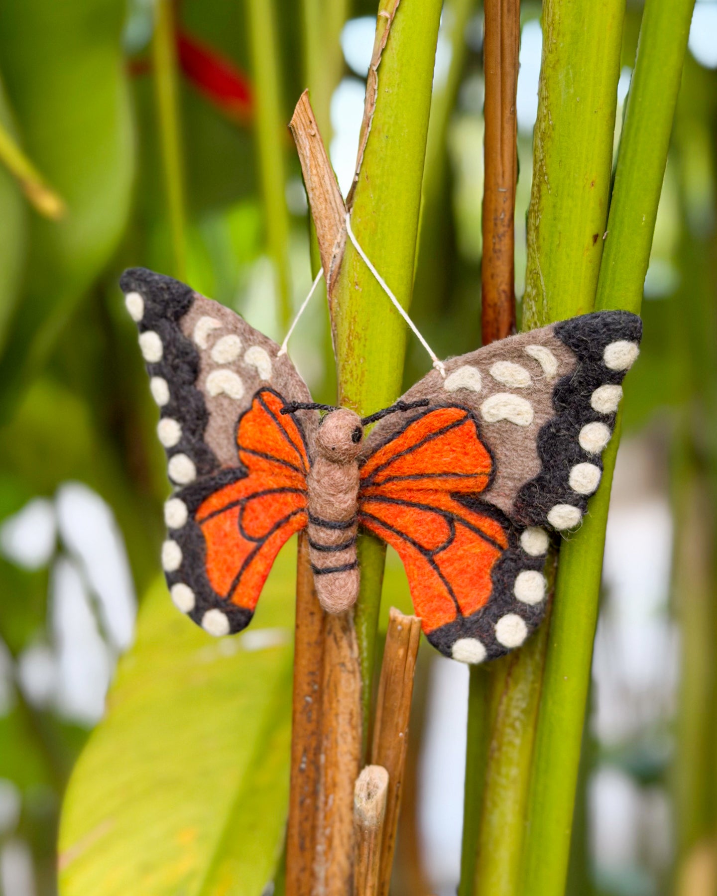 May Gibbs Gumnut Babies, Orange Butterfly Ornament