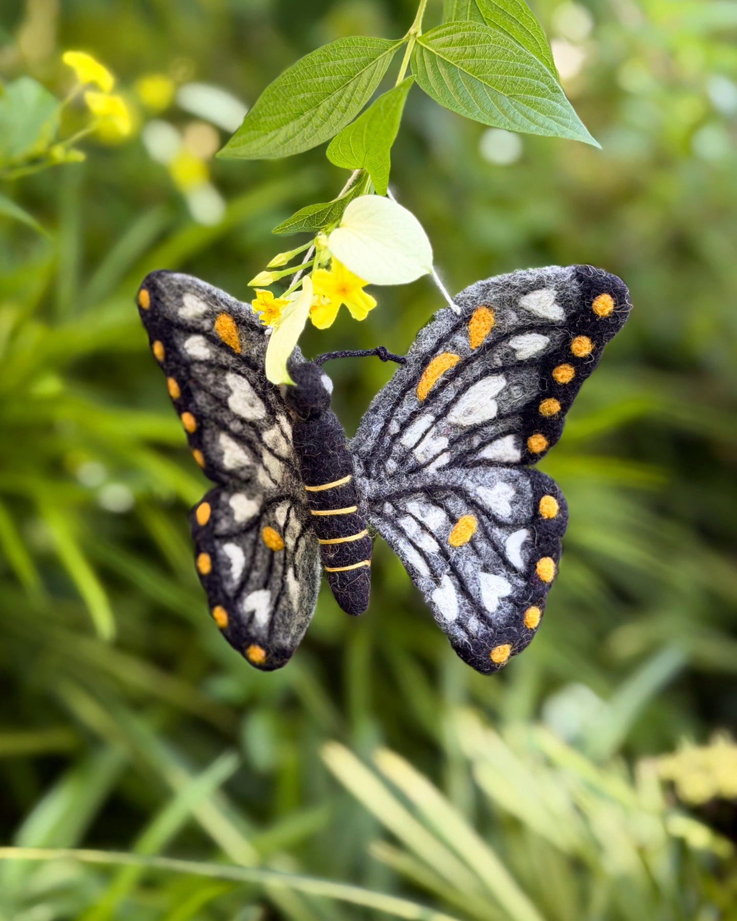 May Gibbs Gumnut Babies, Black Butterfly Ornament