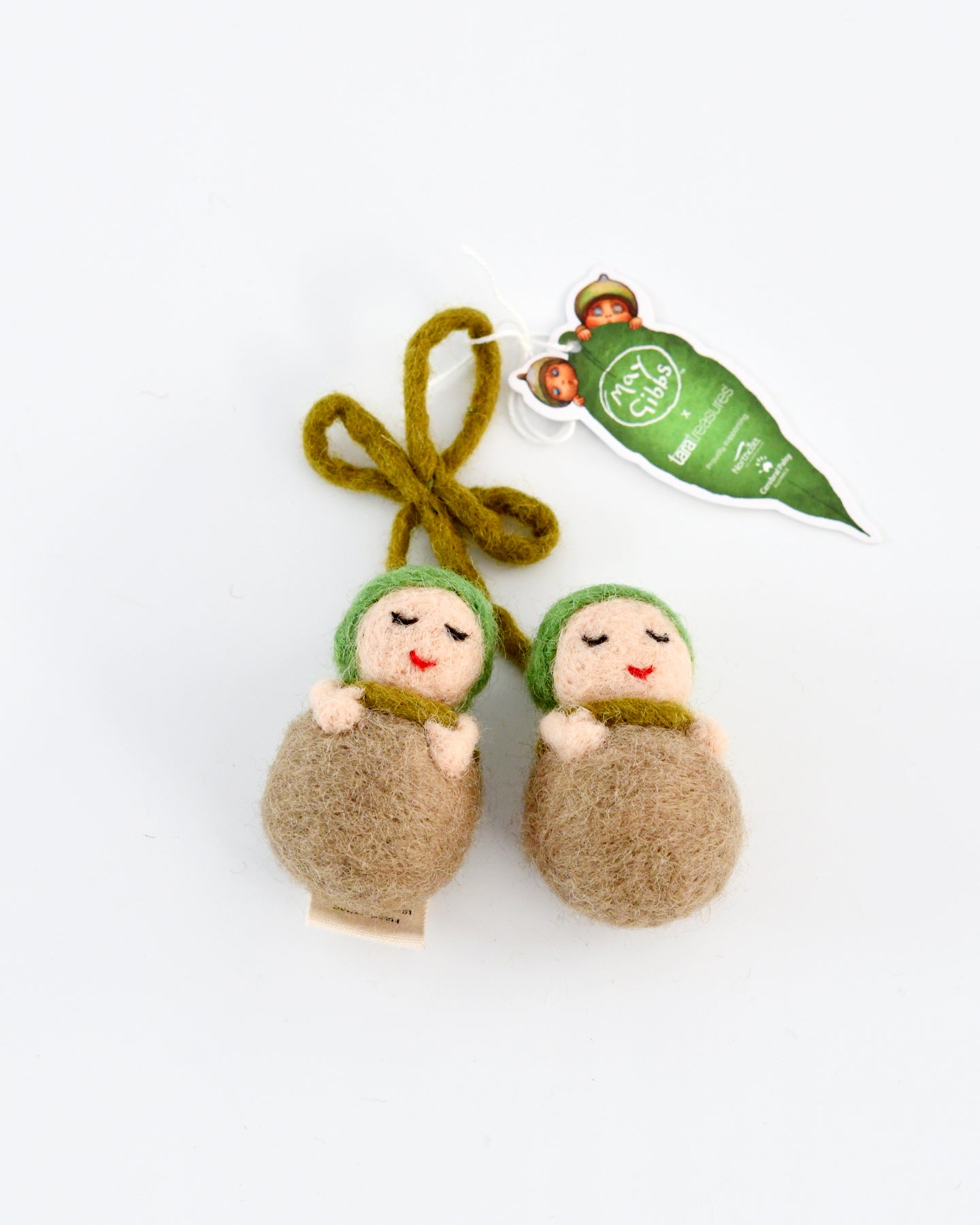 May Gibbs x Tara Treasures - Gumnut Pod Babies Toy Ornament