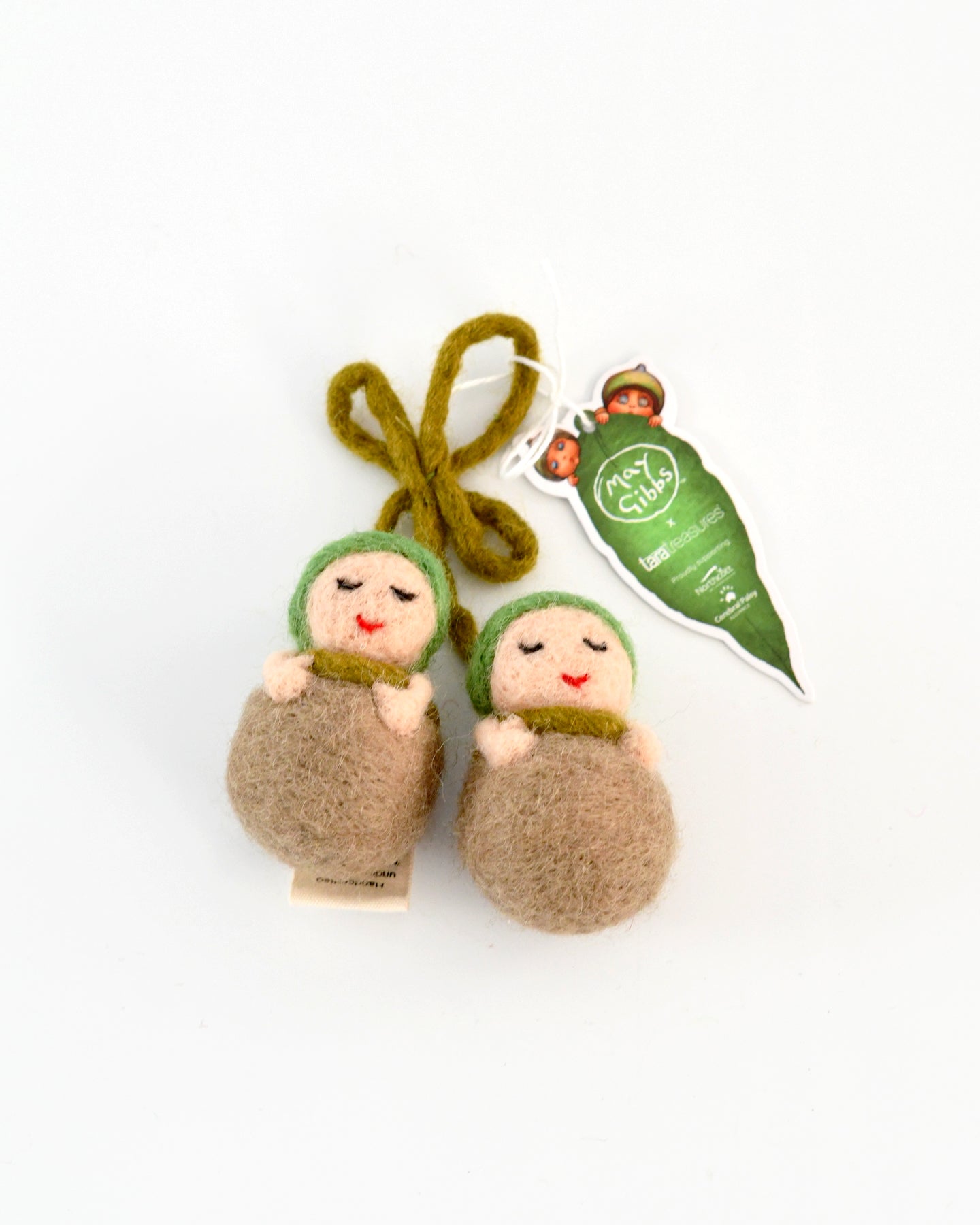 May Gibbs x Tara Treasures - Gumnut Pod Babies Toy Ornament