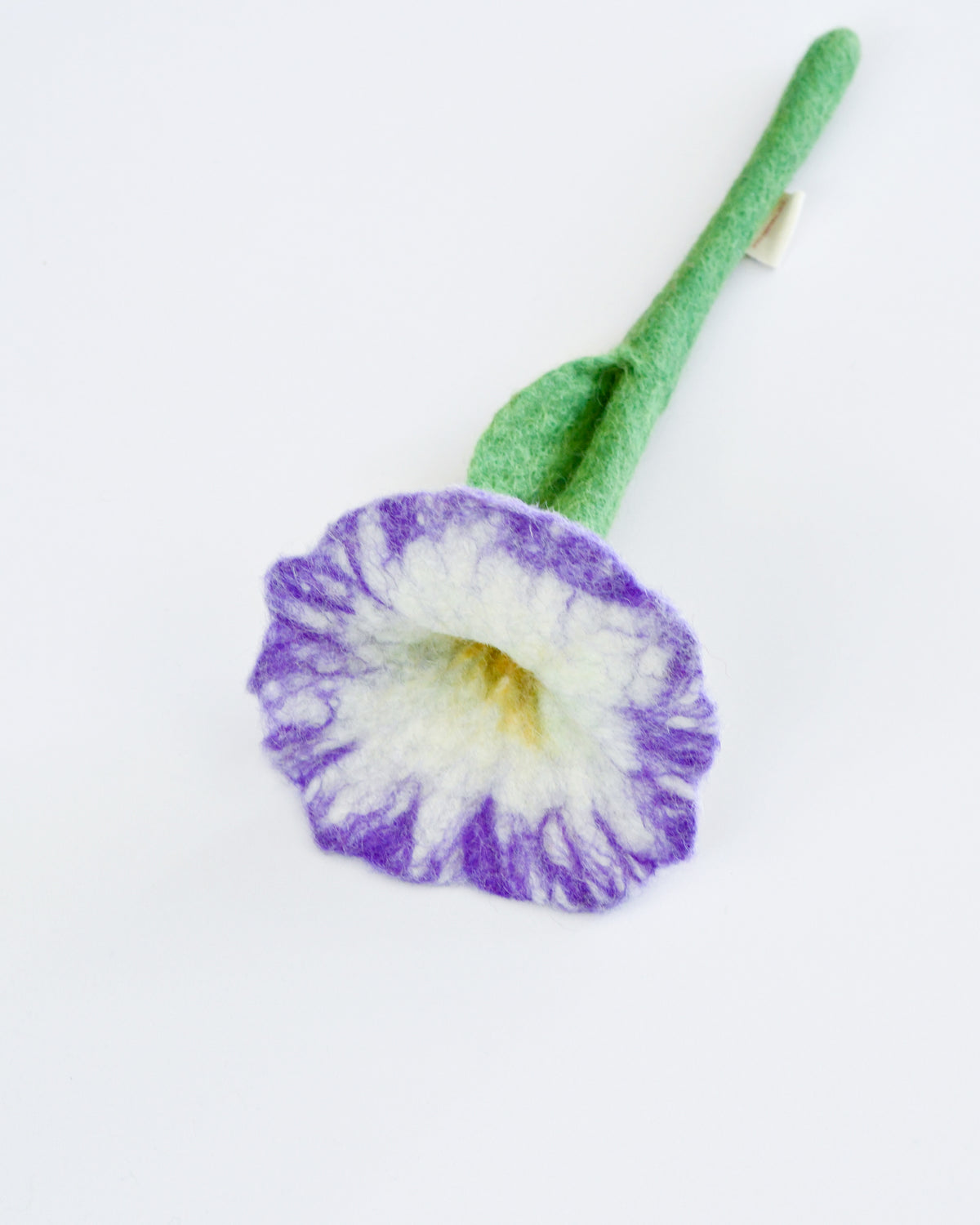 Felt Purple Morning Glory Flower