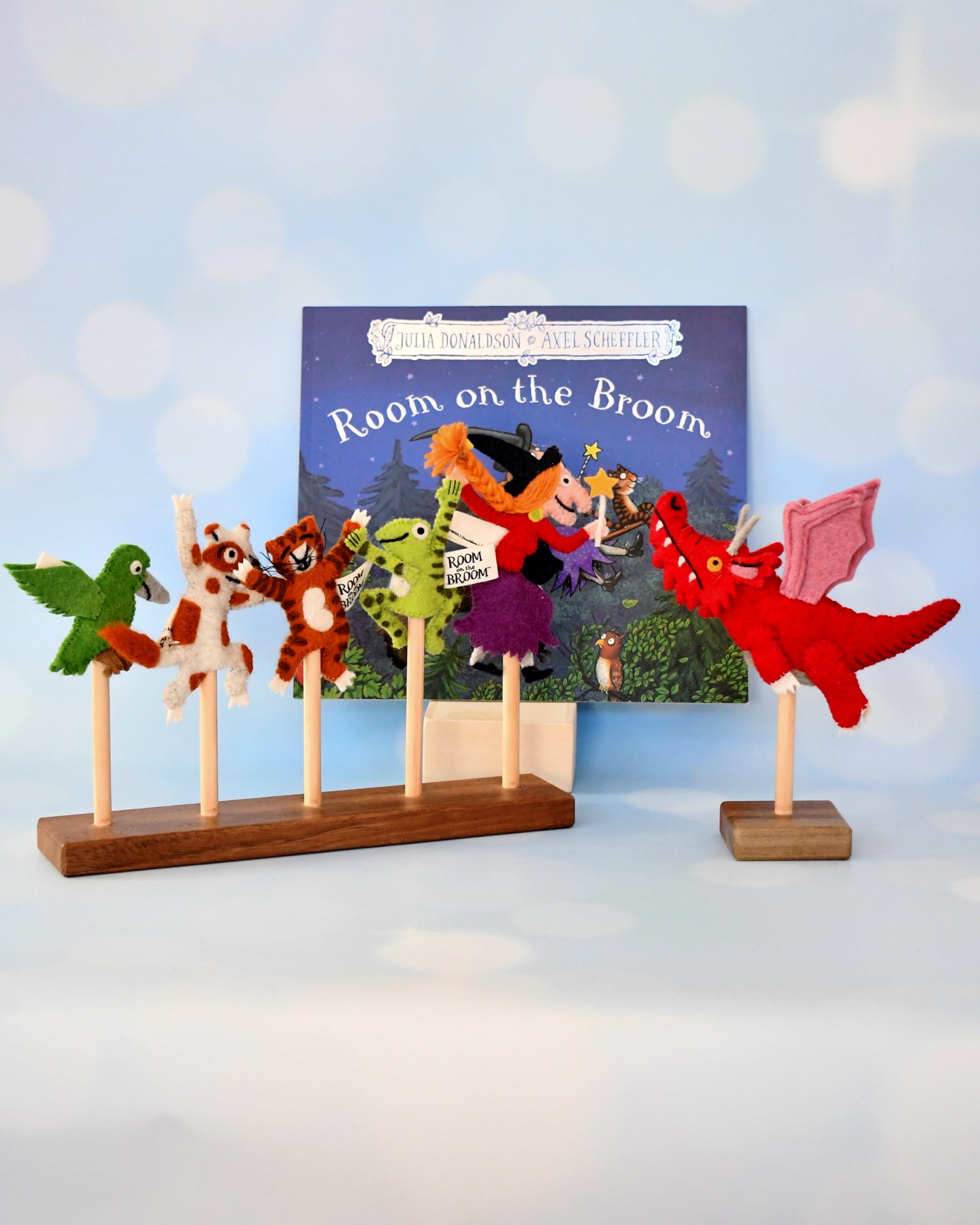 The Room On The Broom® Finger Puppets Set
