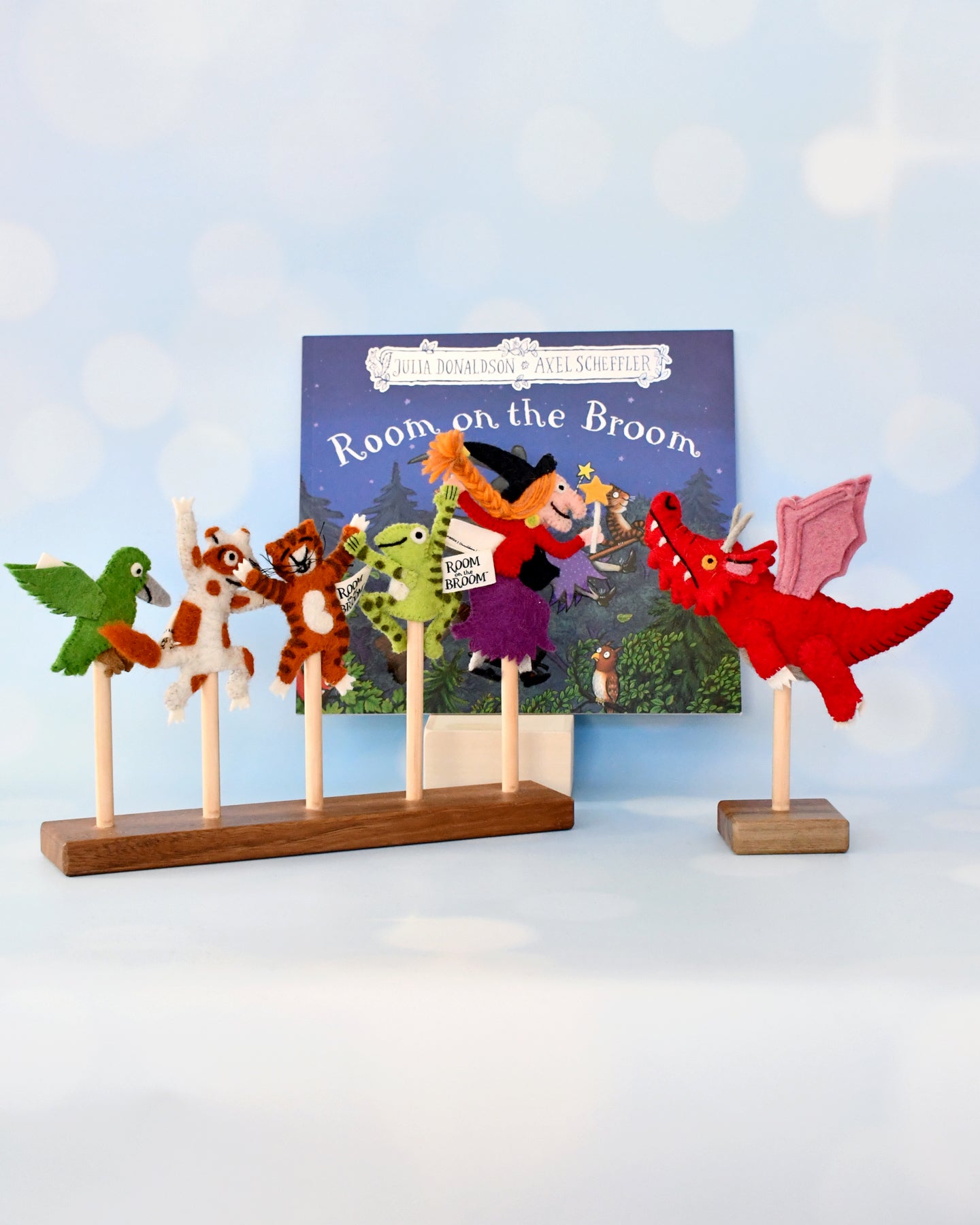 The Room On The Broom® Finger Puppets Set