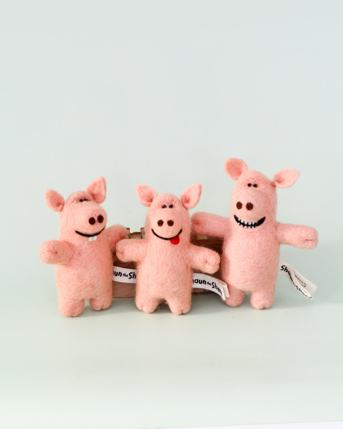 Shaun The Sheep - Naughty Pigs (Set of 3 Felt Toys)