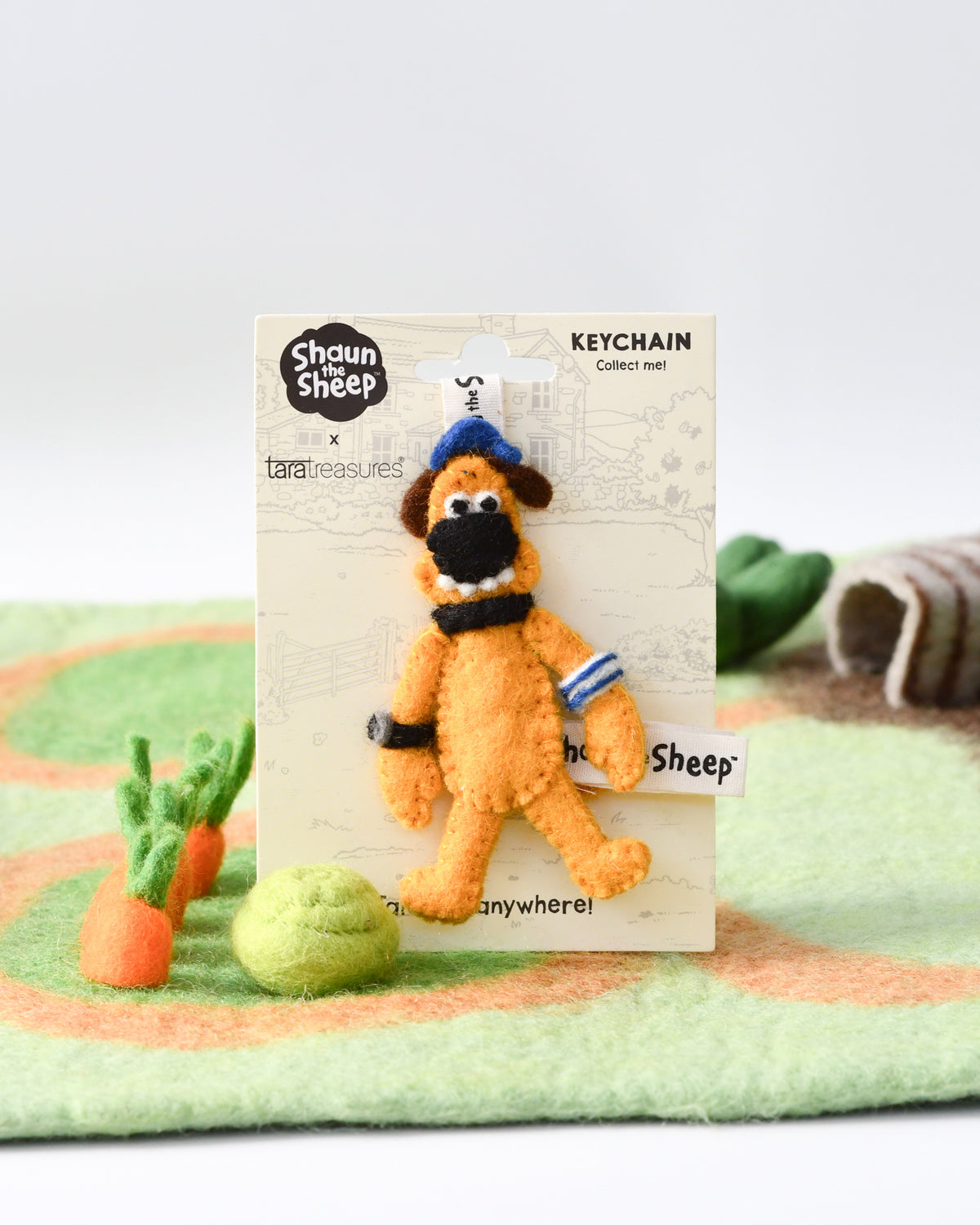 Shaun The Sheep - Bitzer Keychain