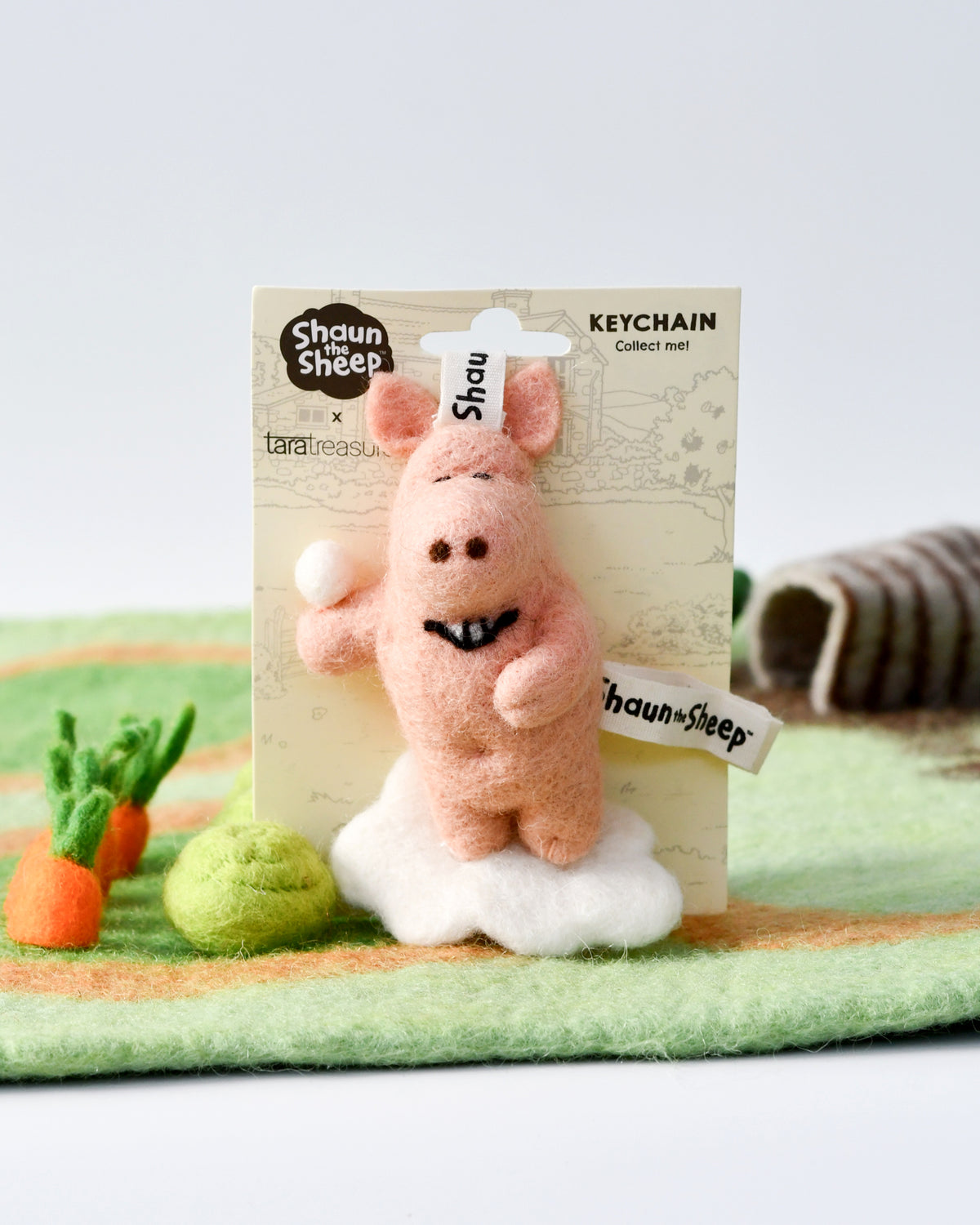 Shaun The Sheep - Naughty Pig Keychain