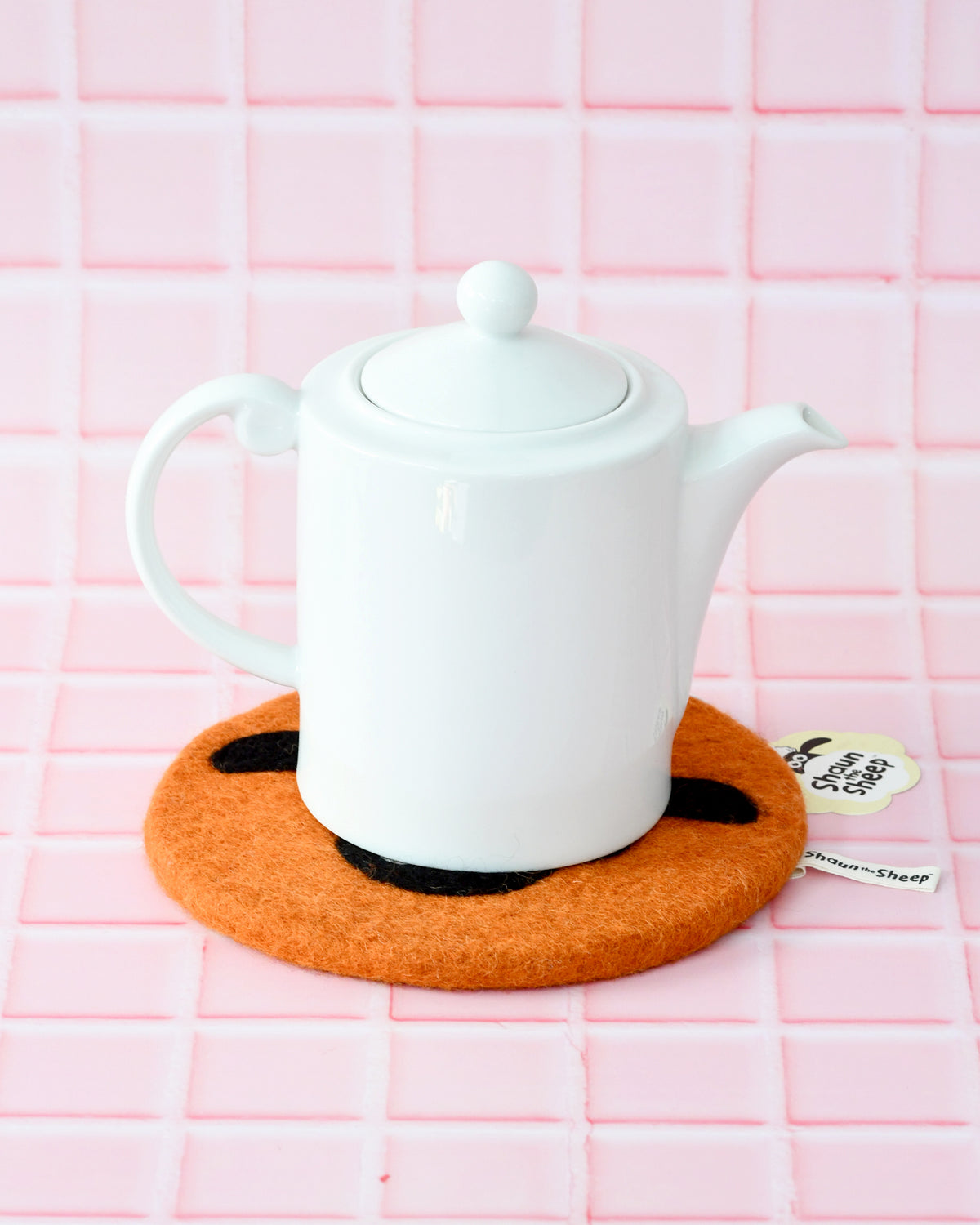 Shaun The Sheep - Burnt Orange Pot Trivet