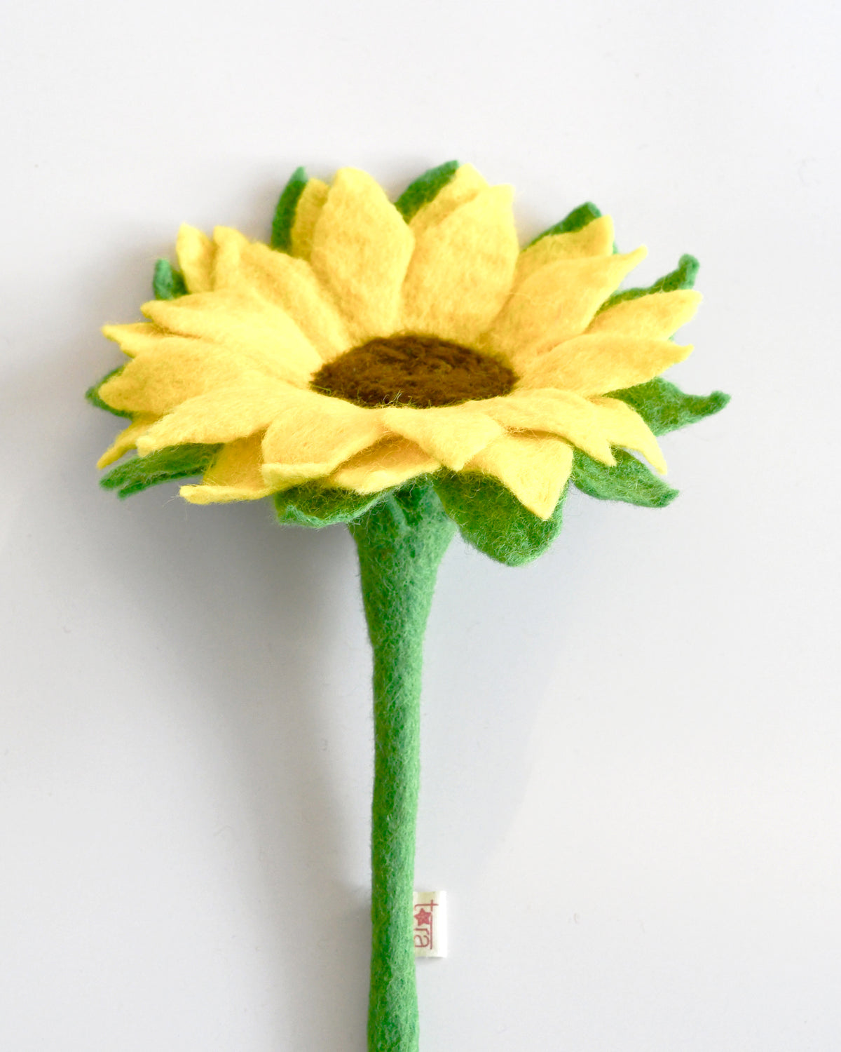 Felt Large Yellow Sunflower