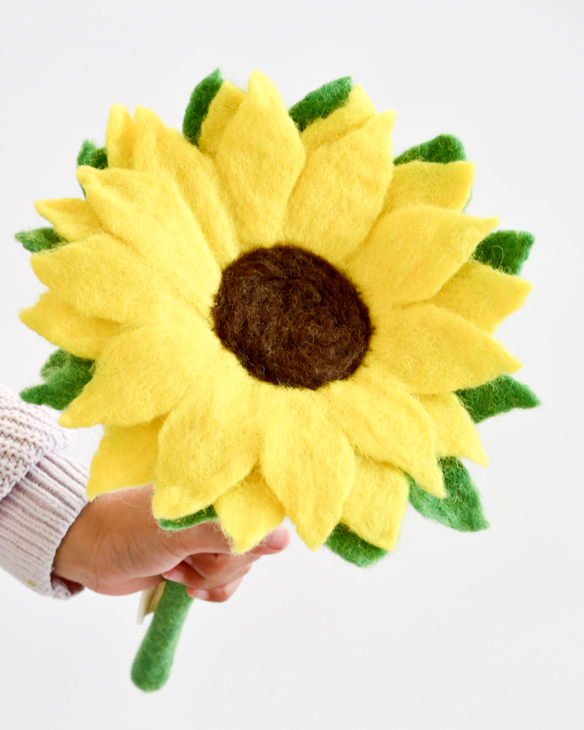 Felt Large Yellow Sunflower