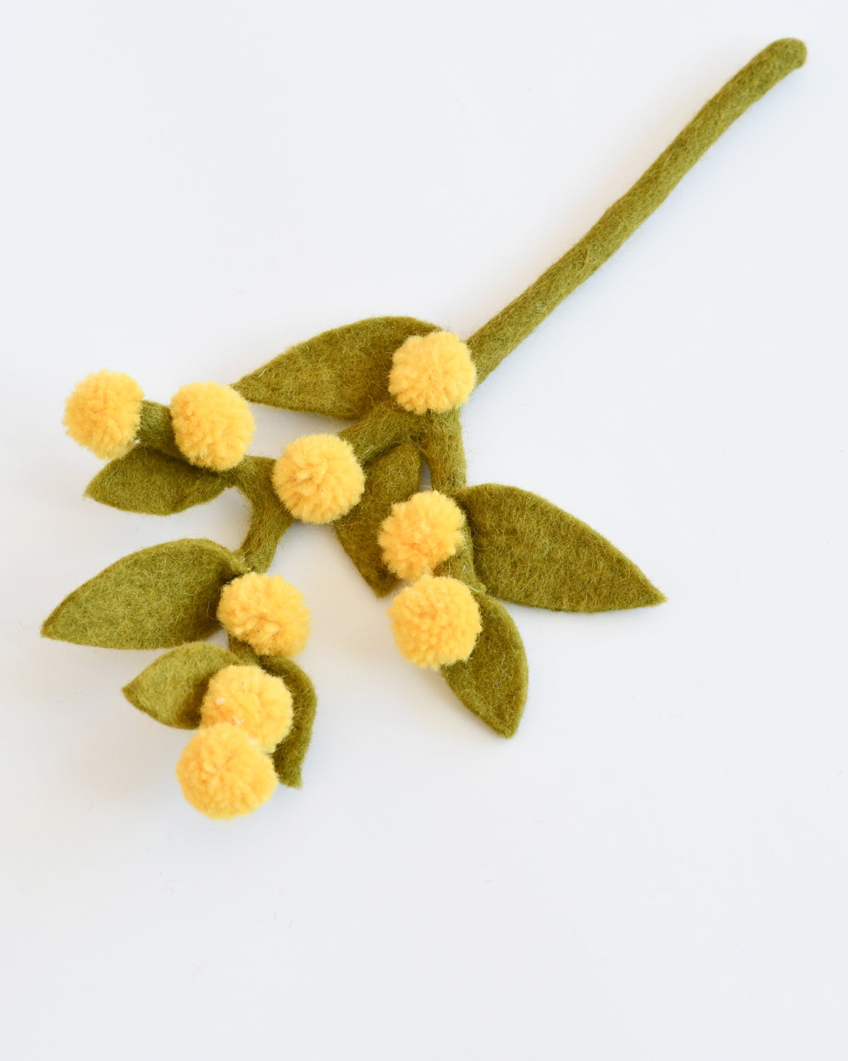 Felt Australian Wattle Flower