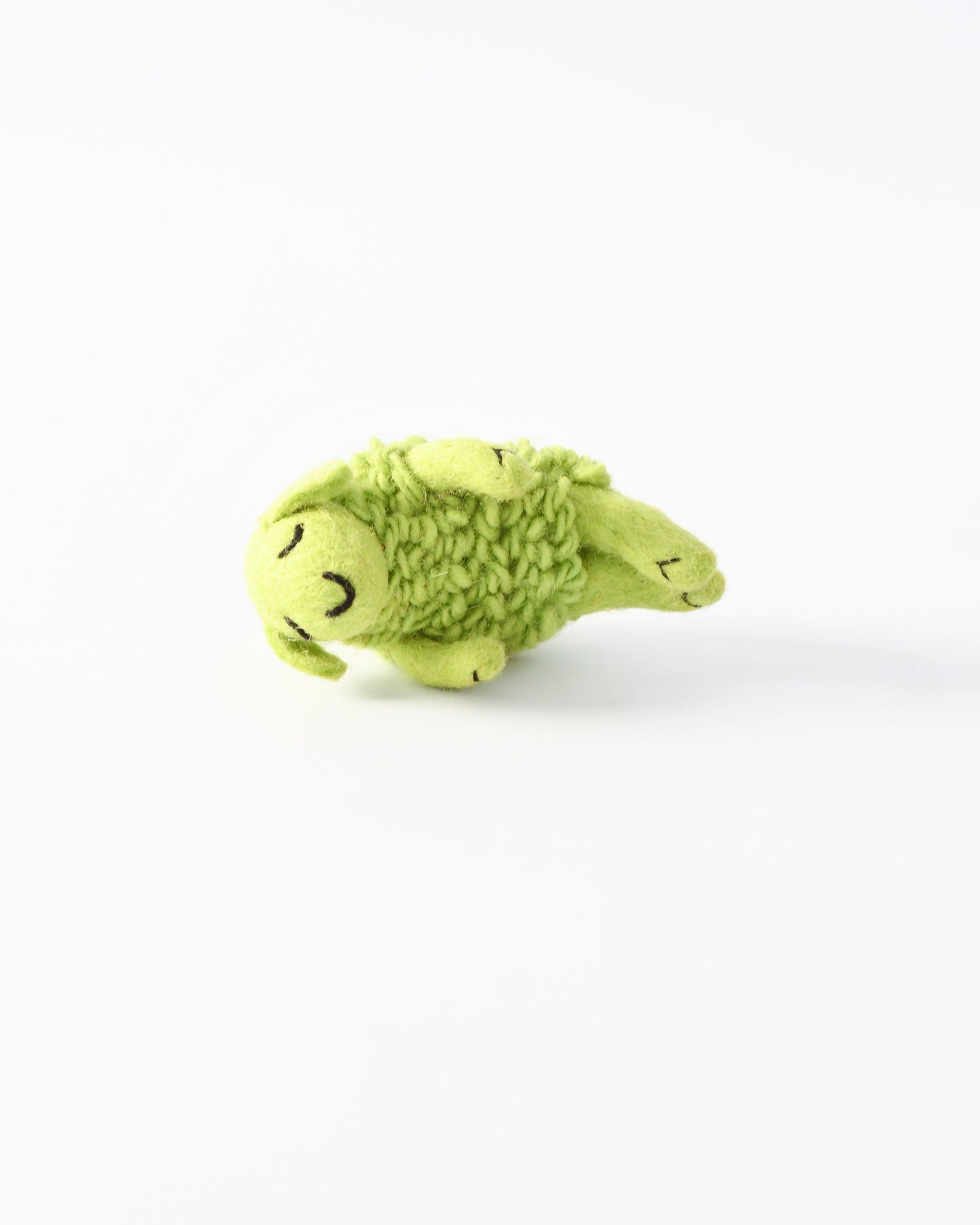 Where Is The Green Sheep? Small Sleeping Green Sheep Toy