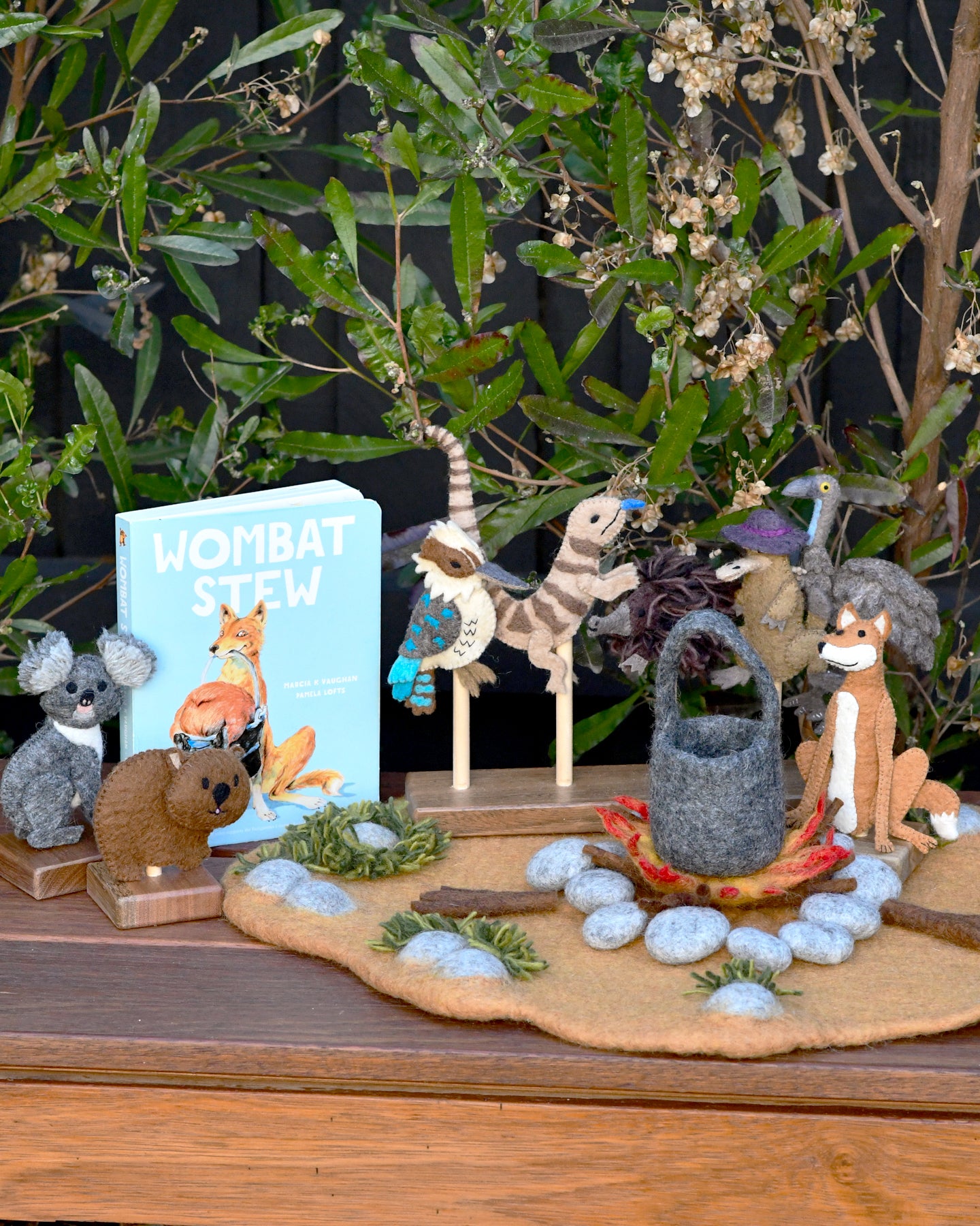 Wombat Stew Playscape Play Mat (Official Scholastic Australia Licensed)