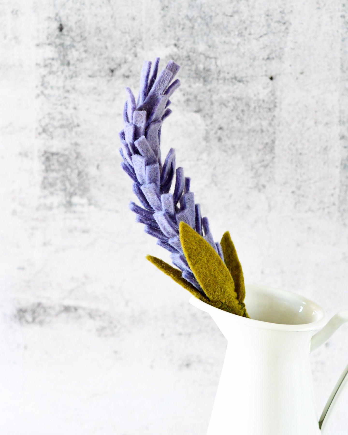 Felt Lavender Flower - Lavender Blue - Tara Treasures
