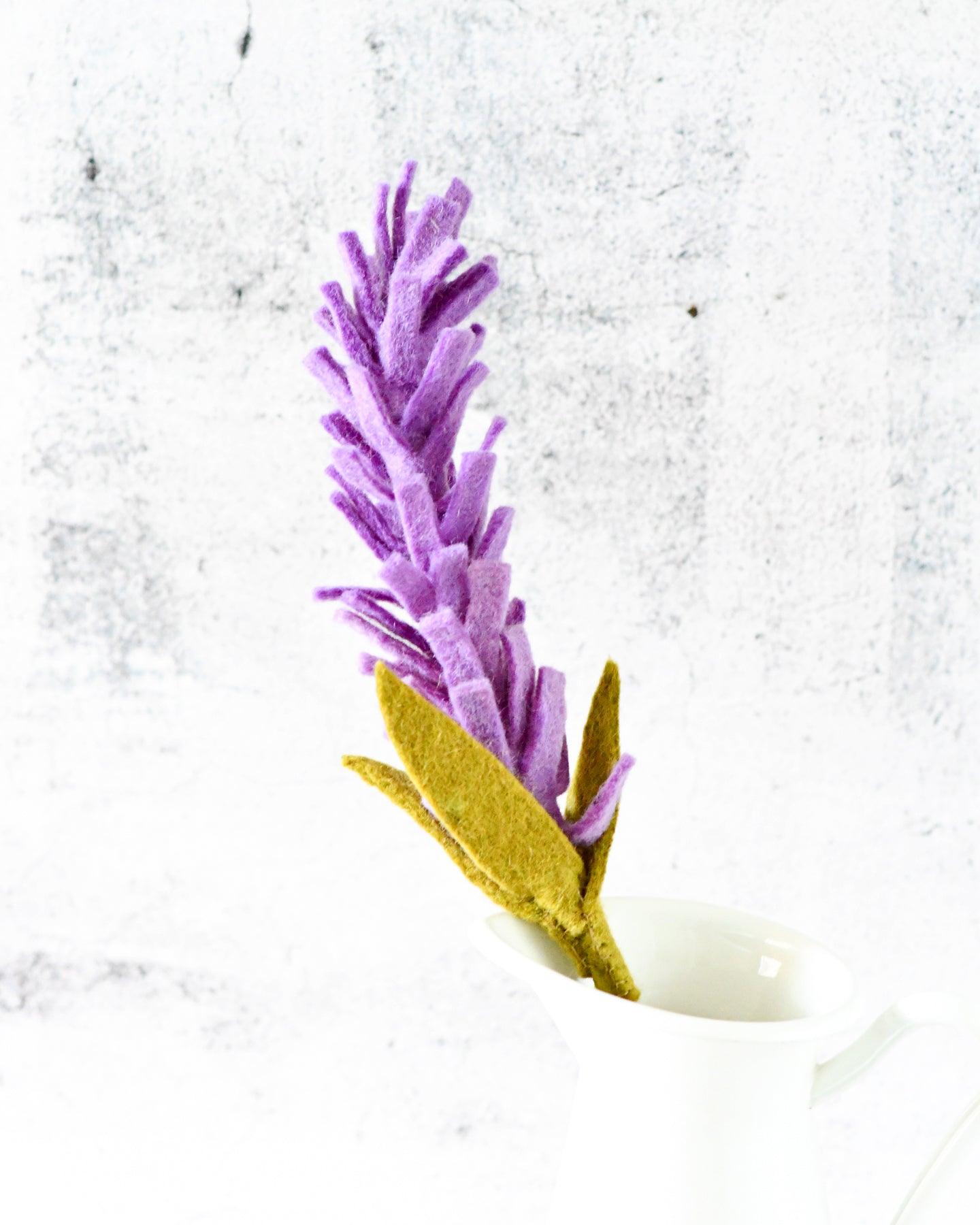Felt Lavender Flower - Purple - Tara Treasures