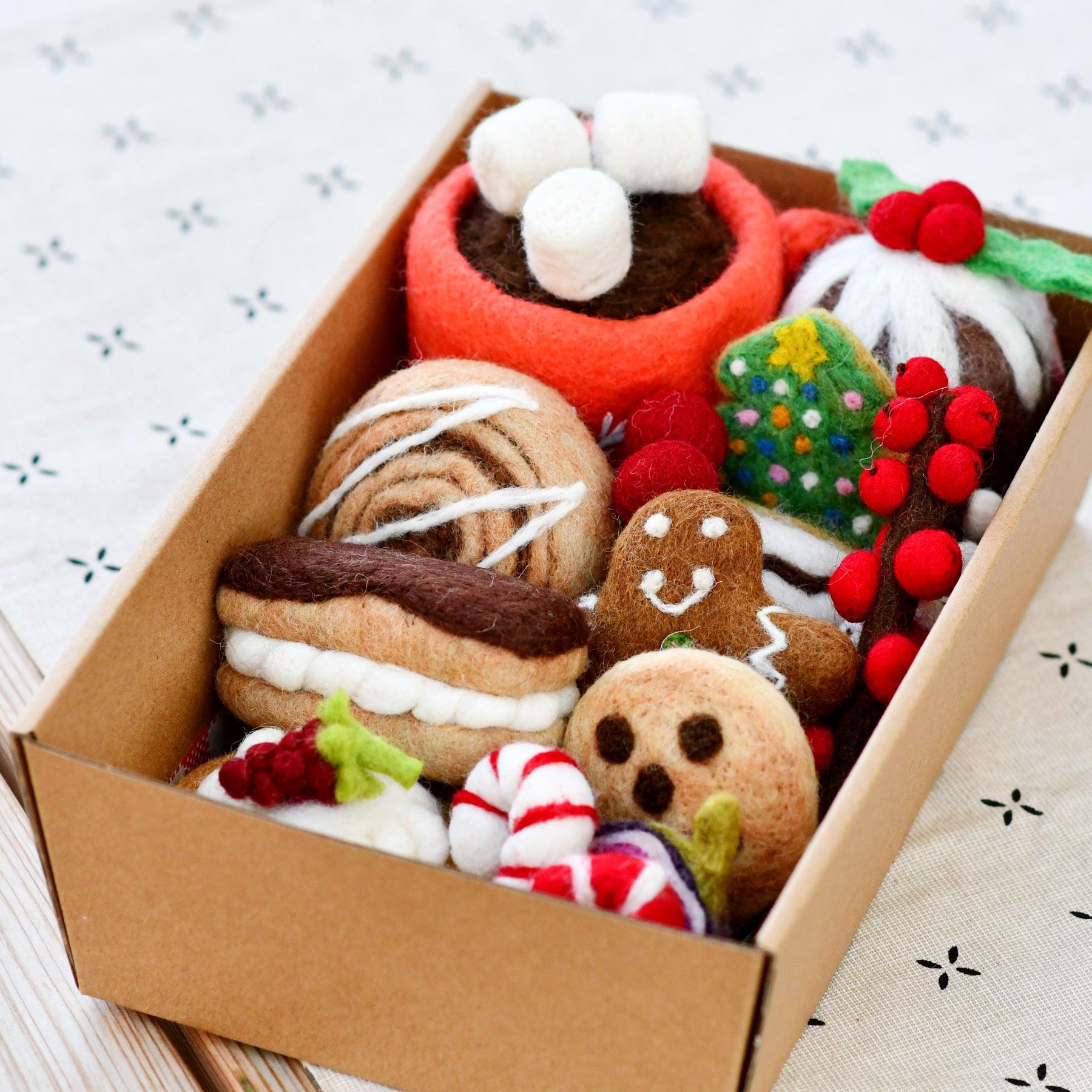 Grazing Box of Christmas Pretend Play Food - Tara Treasures