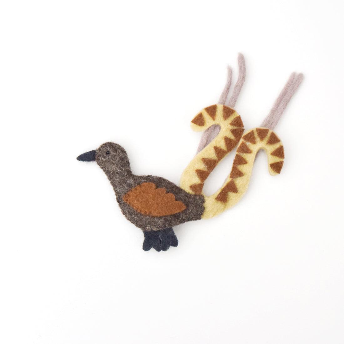 Australian Animals D, Birds of Australia, Finger Puppets Set - Tara Treasures