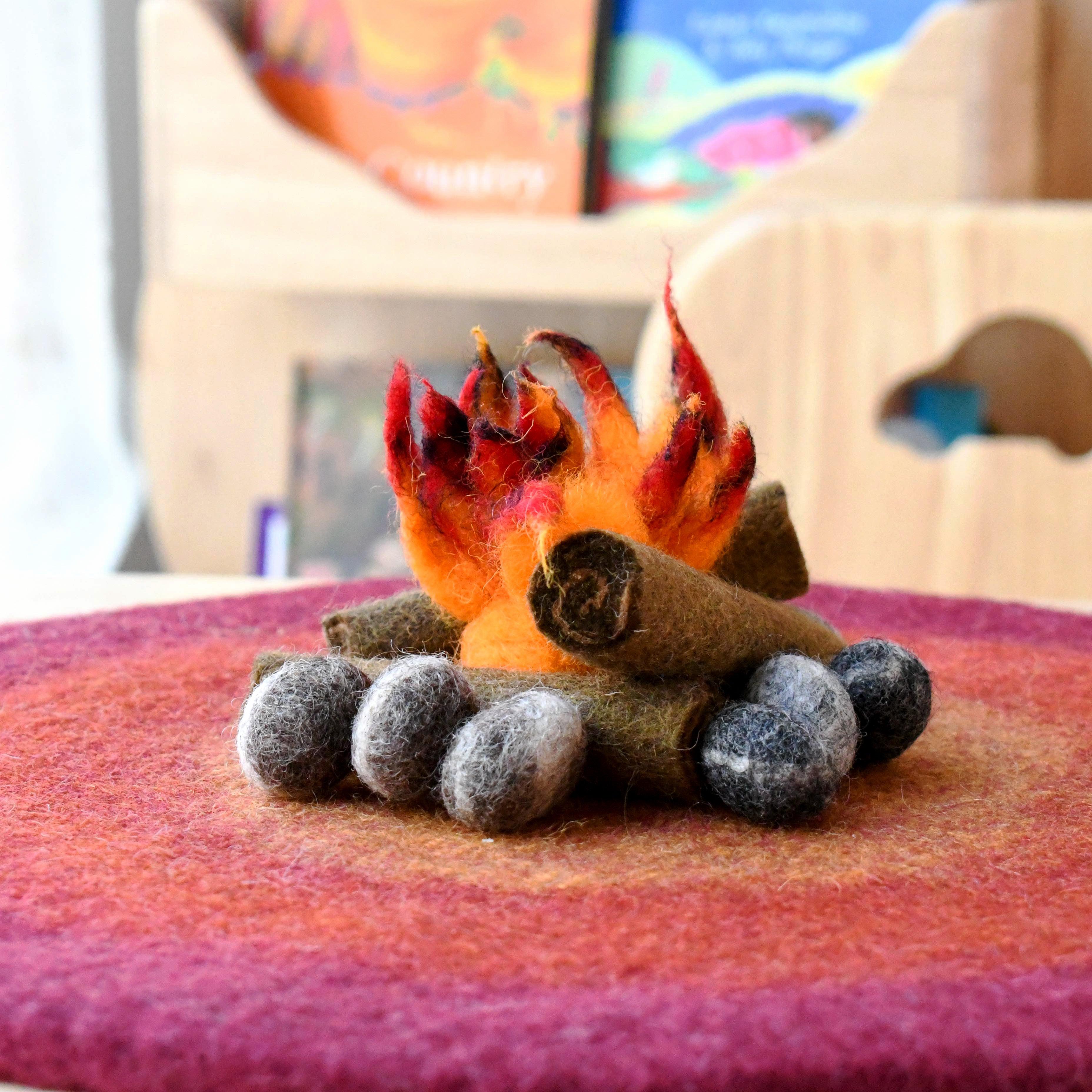 Campfire Play Mat Playscape - Tara Treasures