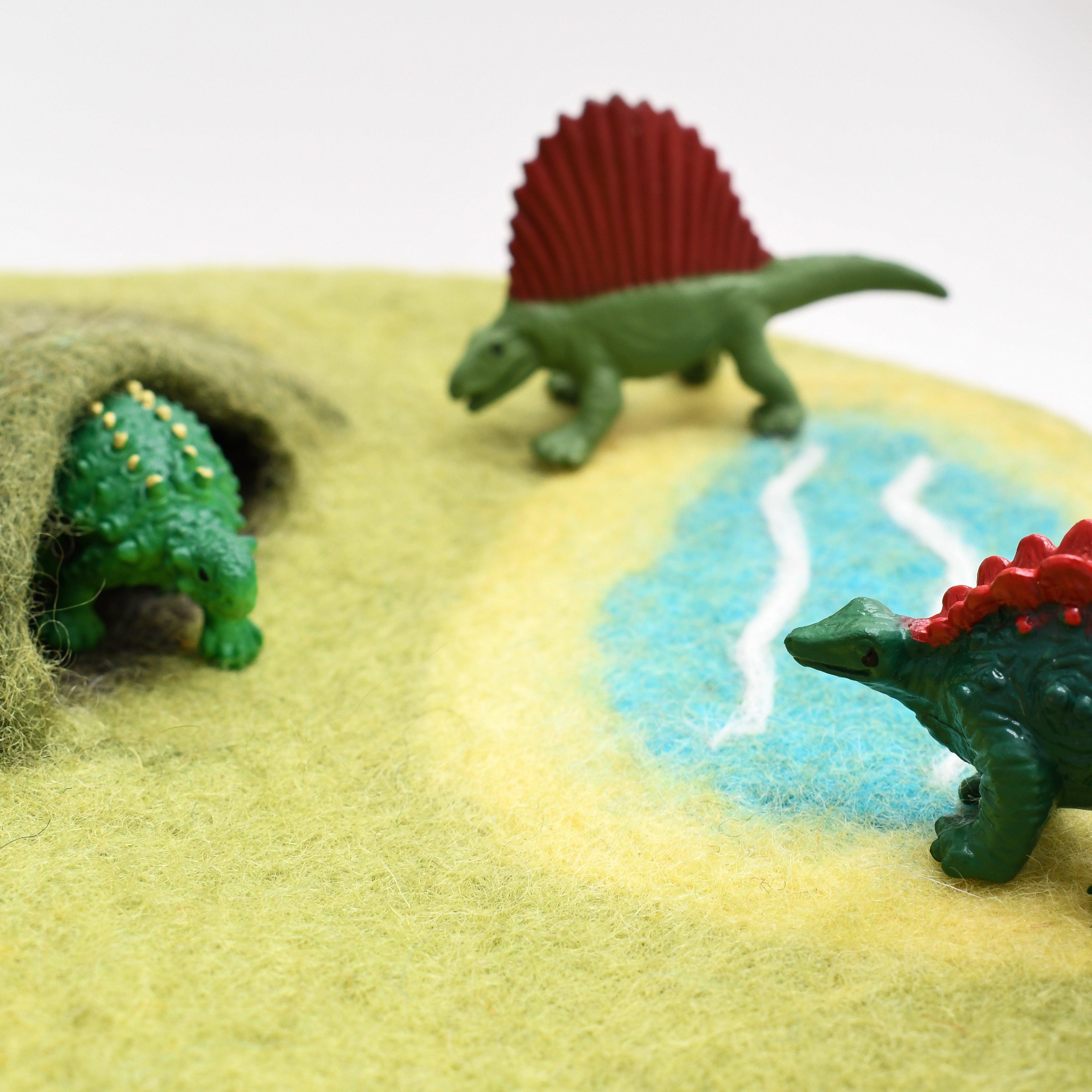 Dinosaur Land Play Mat Playscape - Tara Treasures