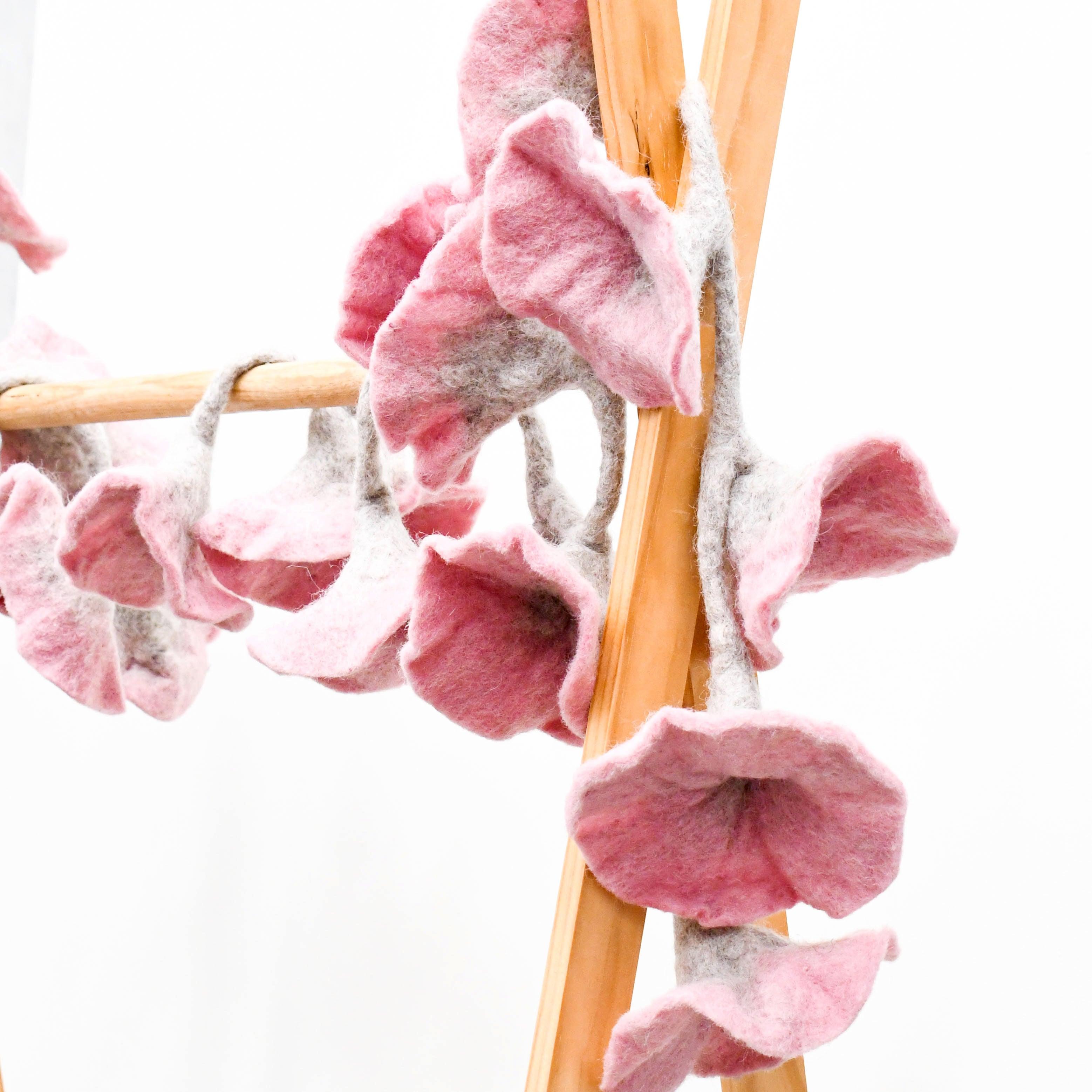 Flower Garland - Dusty Pink - Tara Treasures