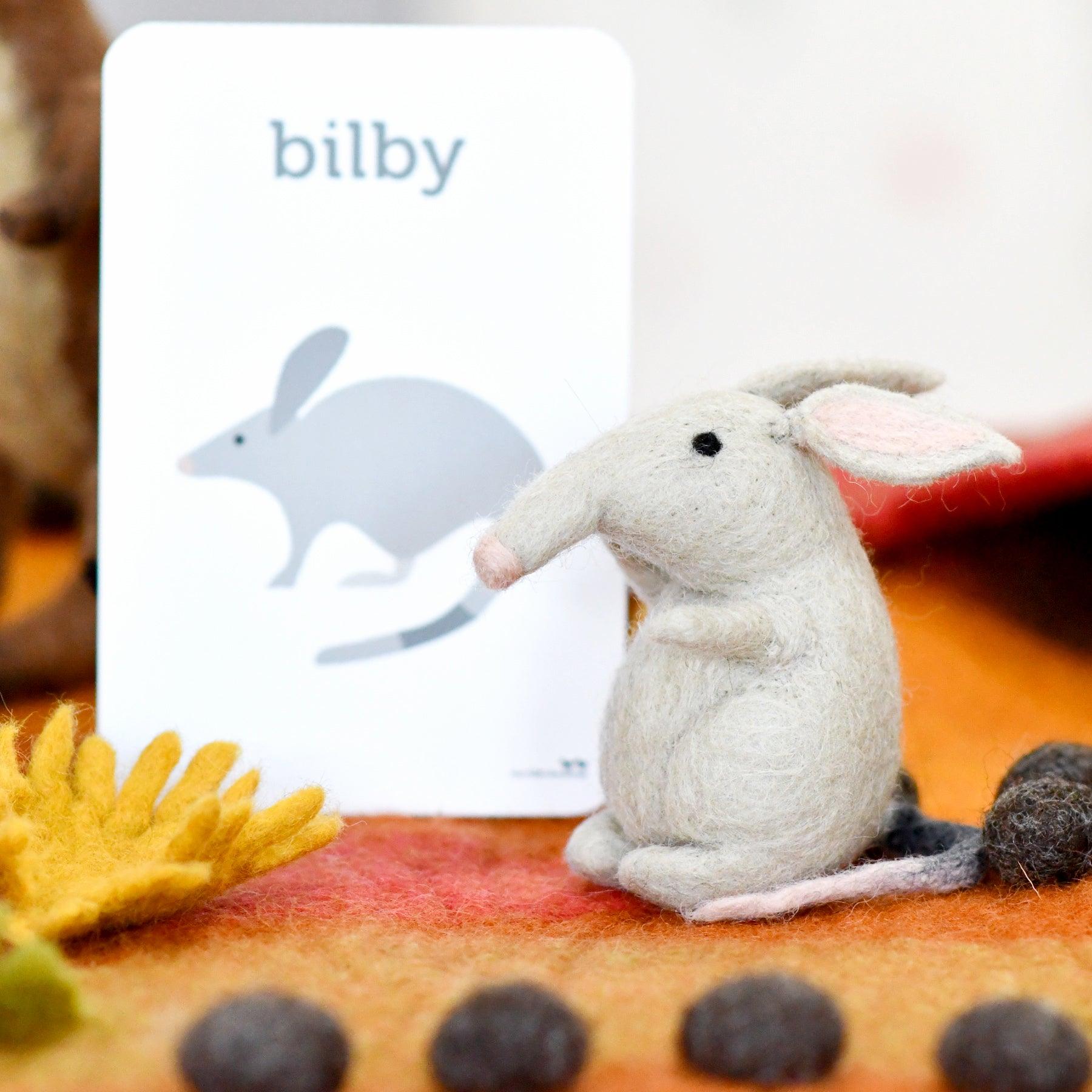 Felt Bilby Toy (Australian Animal) - Tara Treasures