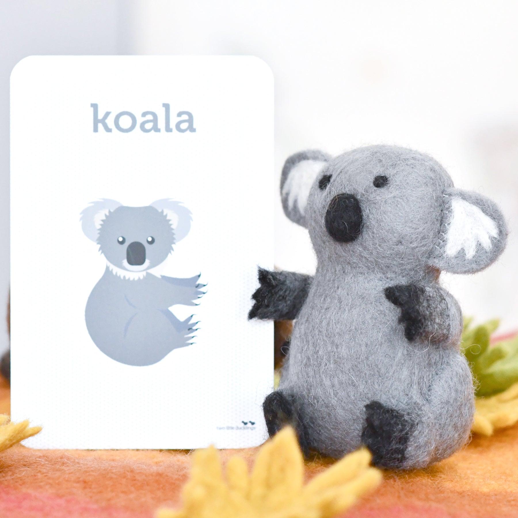 Felt Koala Toy (Australian Animal) - Tara Treasures