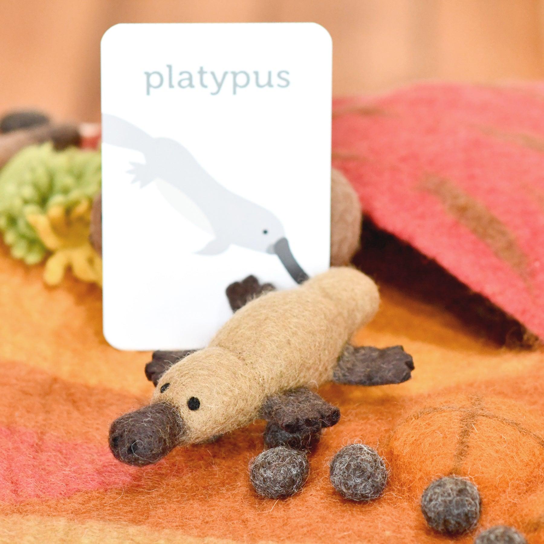 Felt Platypus Toy (Australian Animal) - Tara Treasures