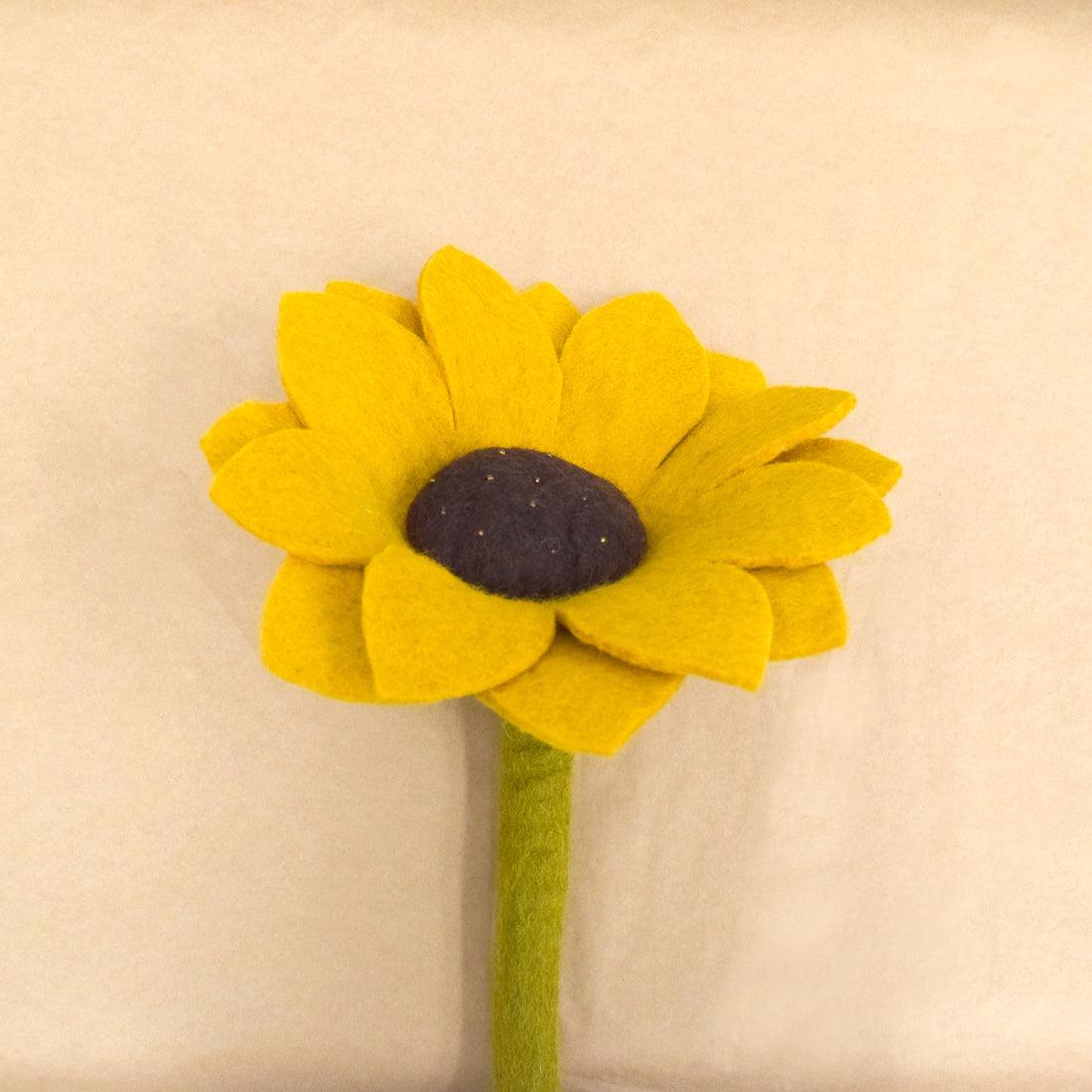 Felt Sunflower - Tara Treasures