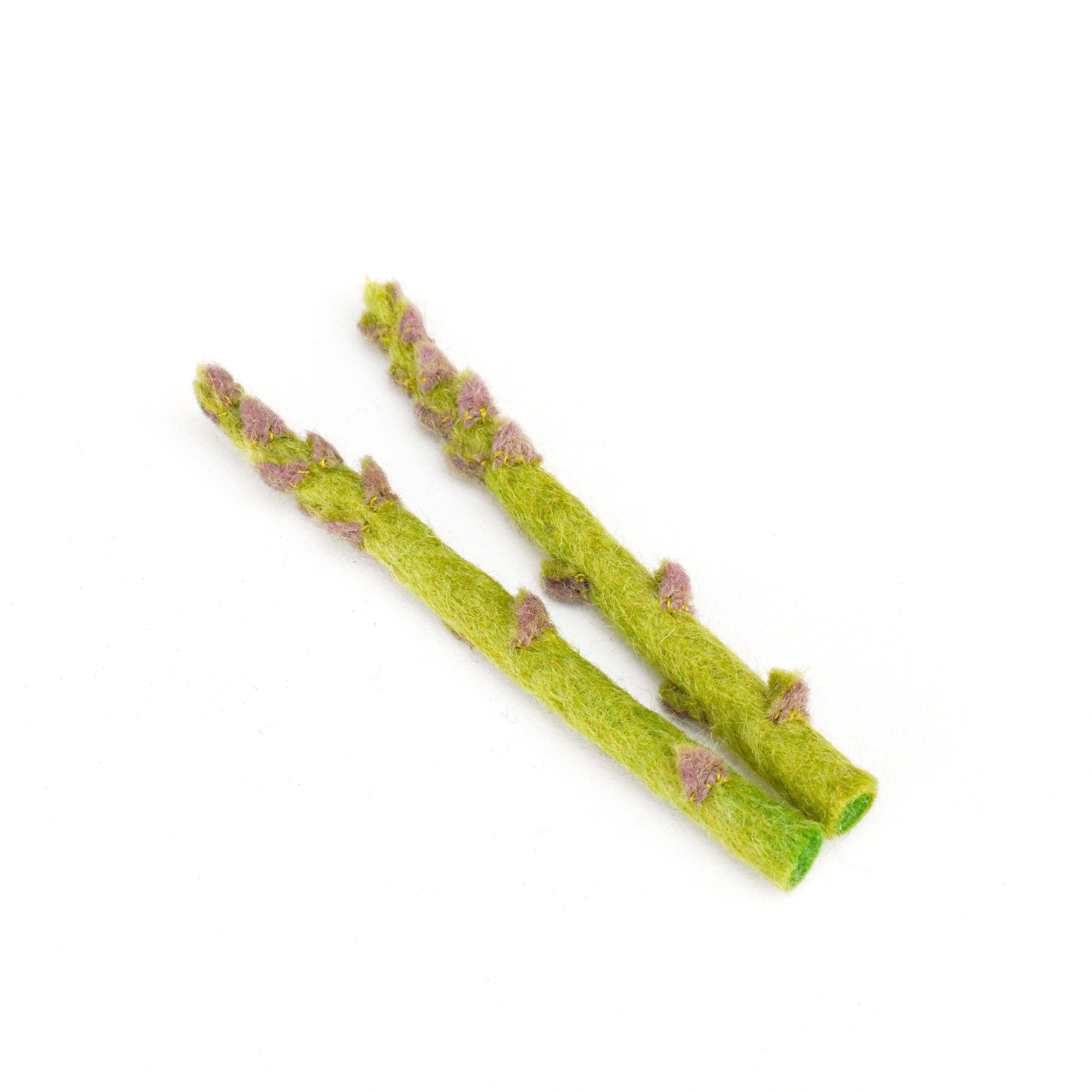 Felt Asparagus (Set of 2) - Tara Treasures