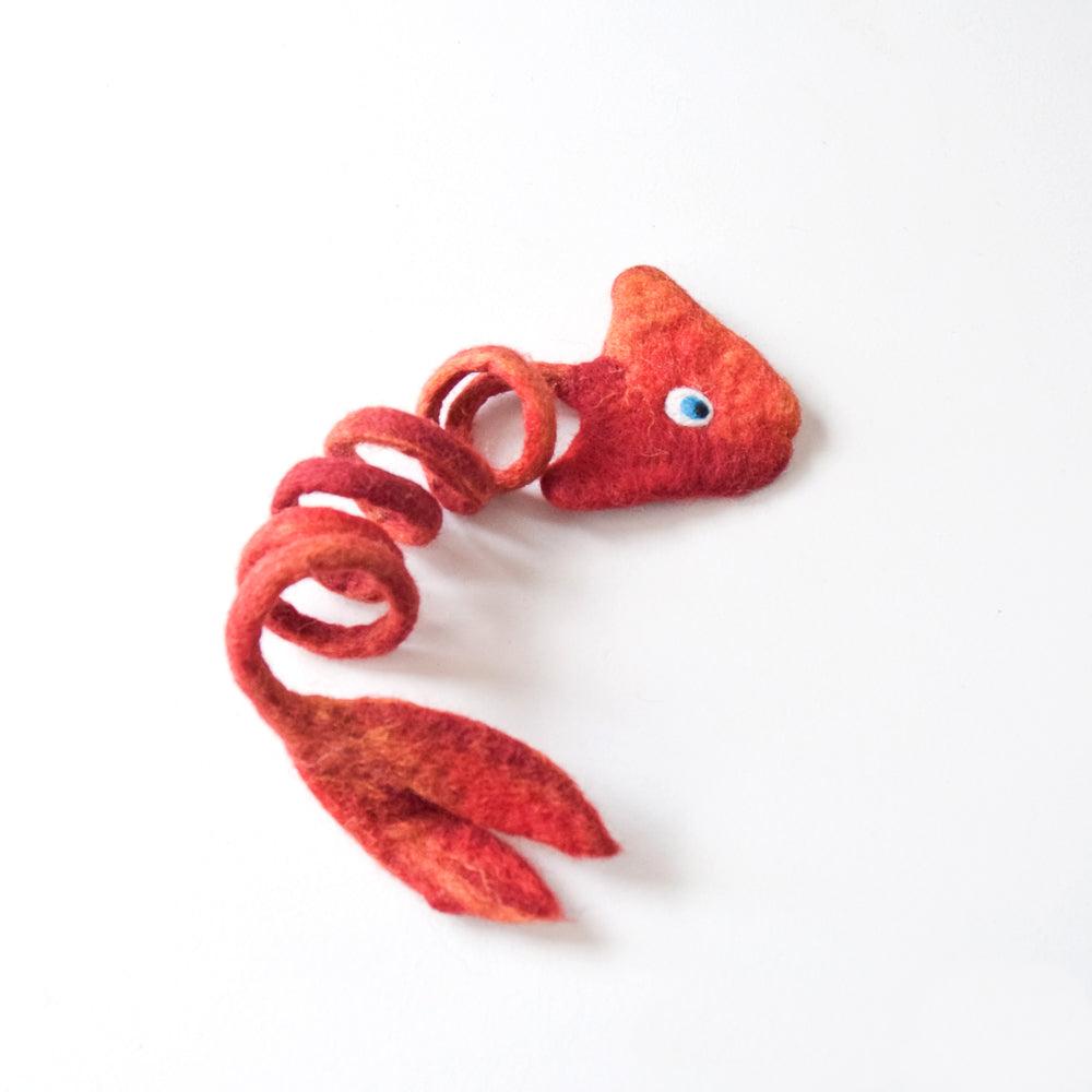 Felt Fish Toy for Cats - Tara Treasures