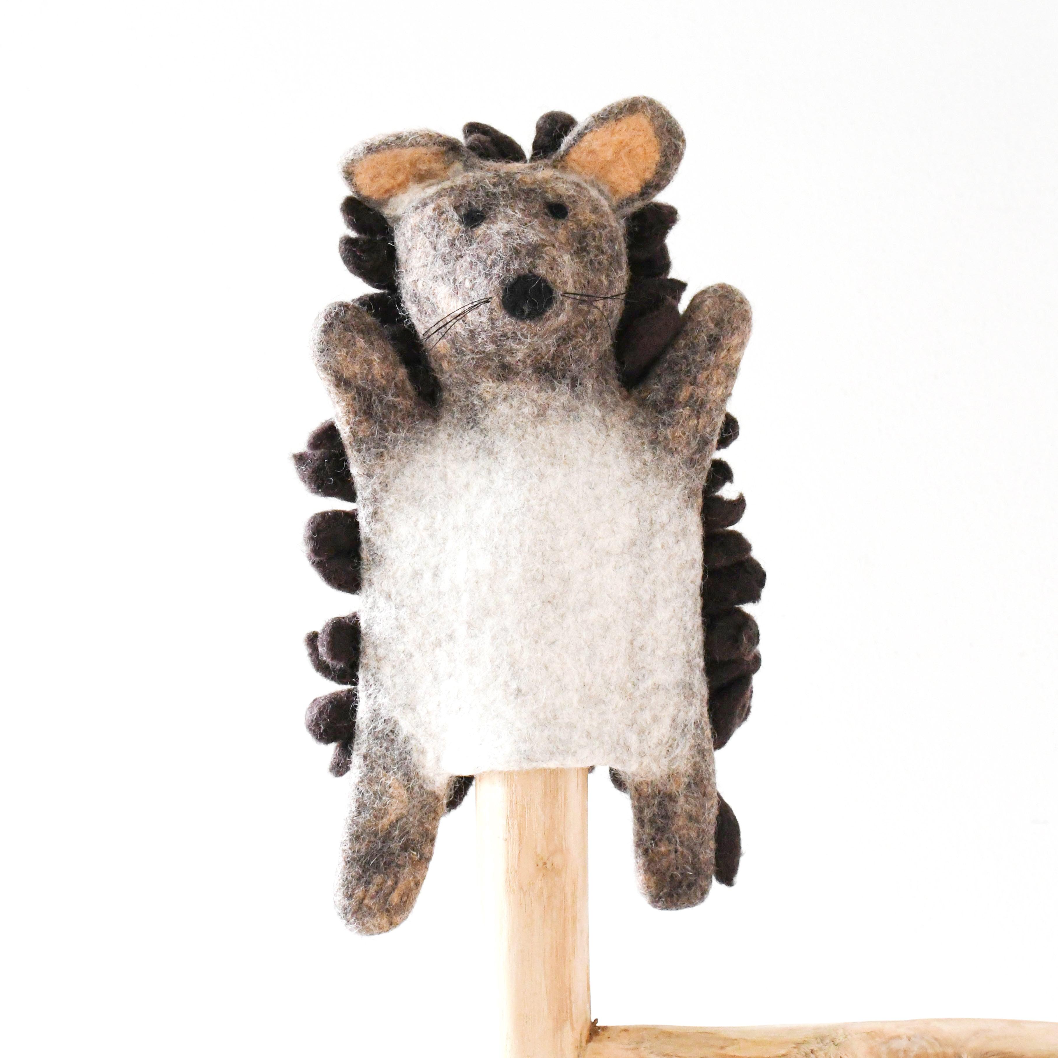 Hand Puppet - Hedgehog - Tara Treasures