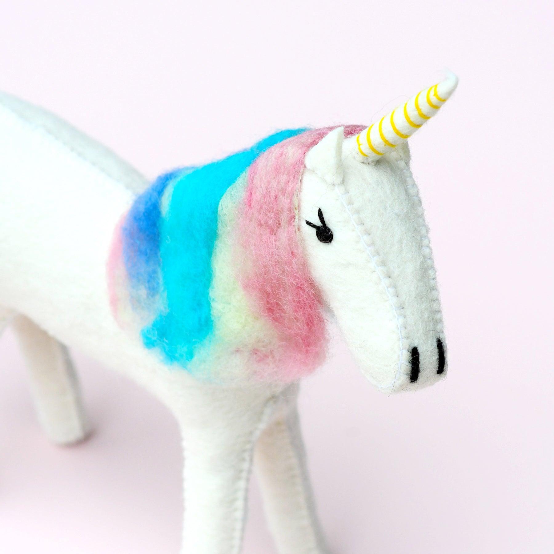 Felt Unicorn Toy (Large) - Tara Treasures