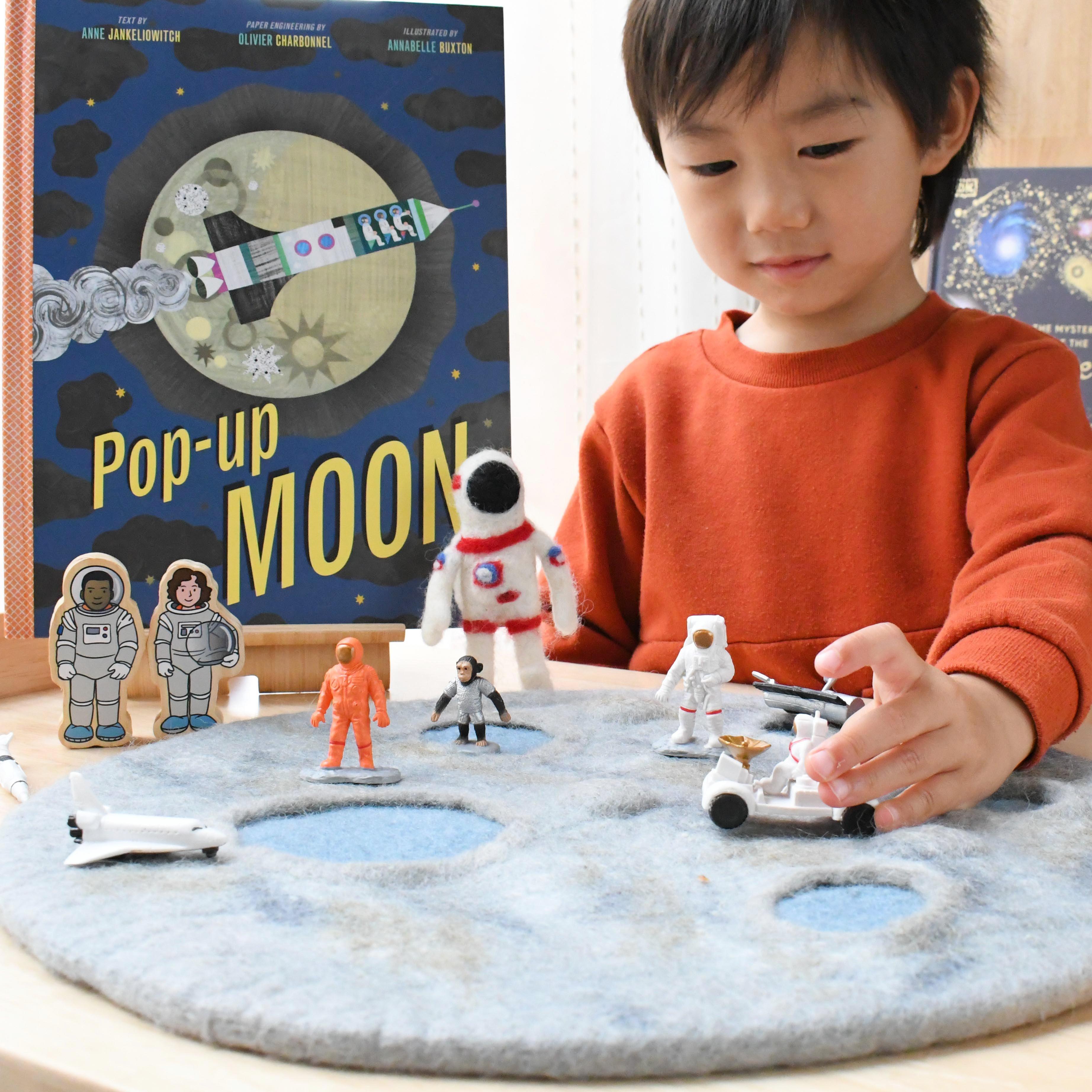 Moon Crater with Astronaut Space Playscape - Tara Treasures