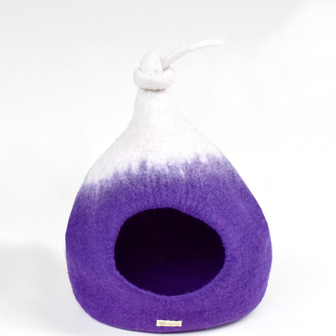 Cat Cave - Pod Purple Ombre - Tara Treasures